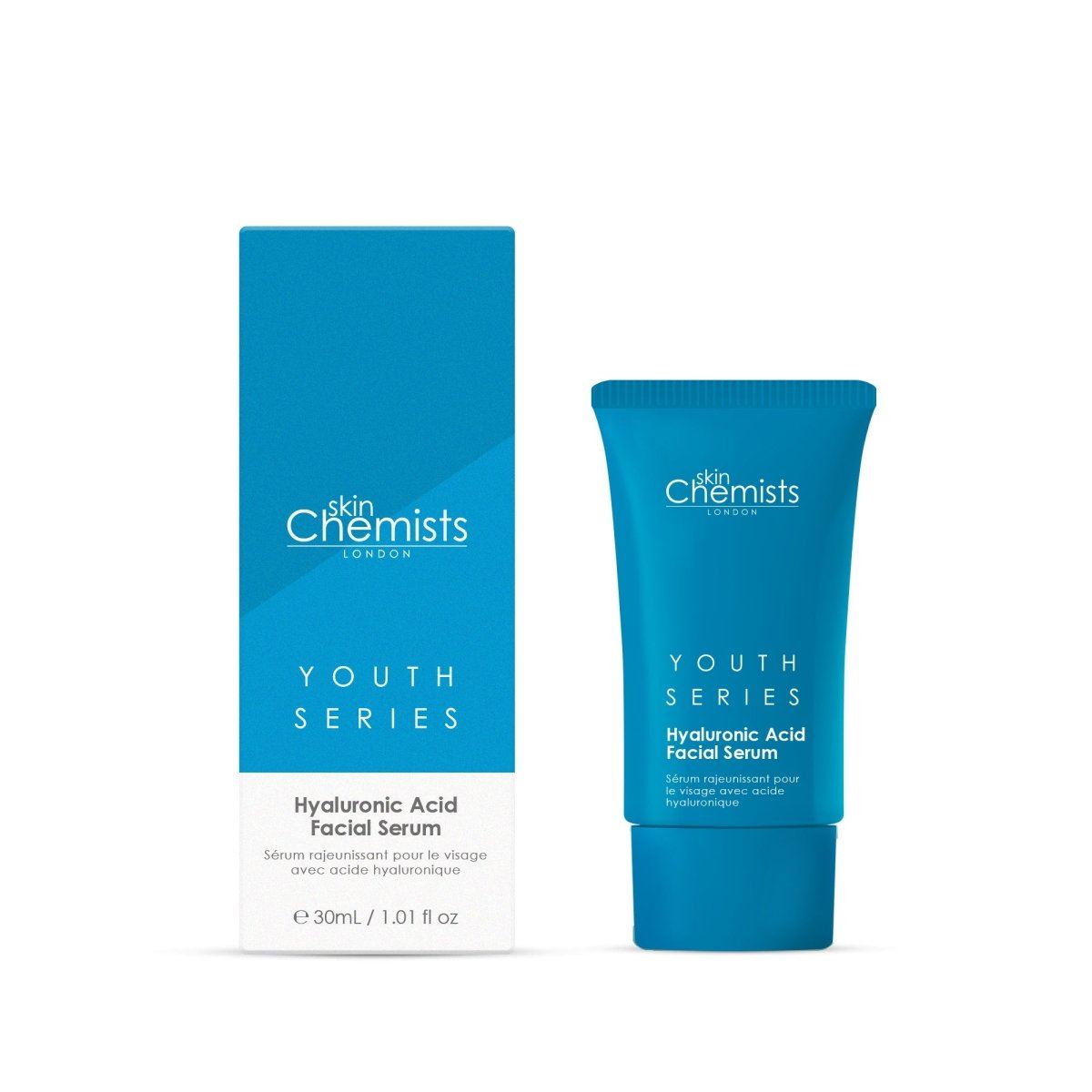 Ensemble complet des essentiels à l'acide hyaluronique de la gamme Jeunesse