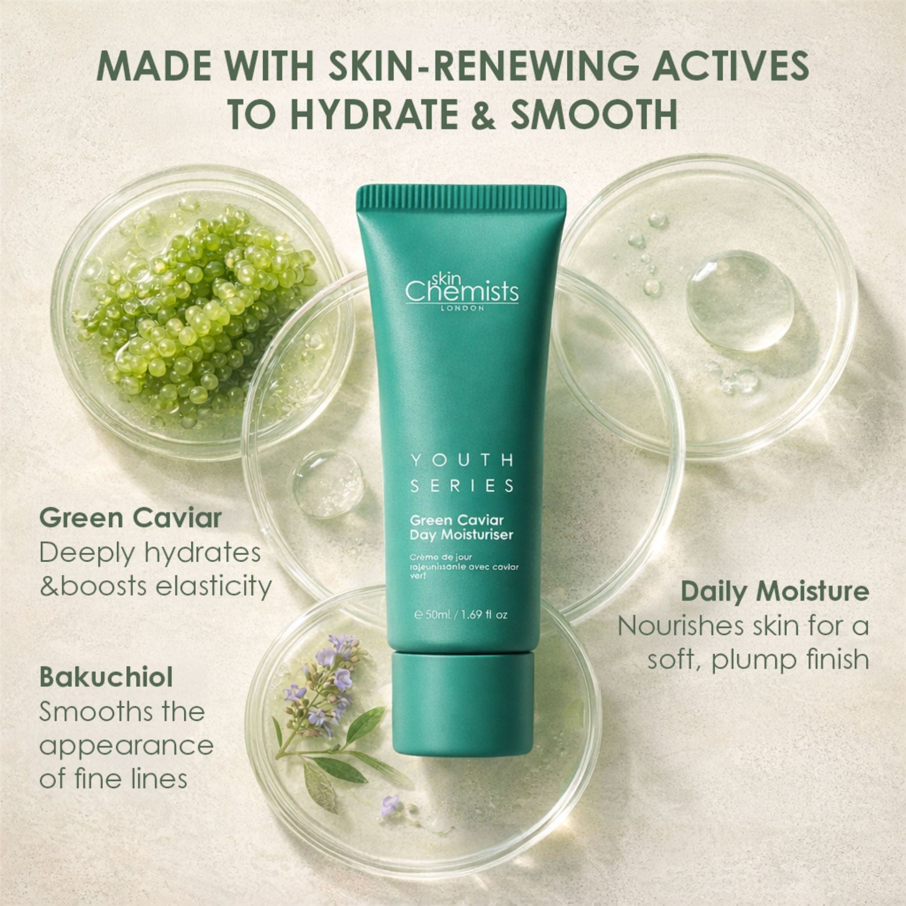 Crème de jour au caviar vert Youth Series 30 ml