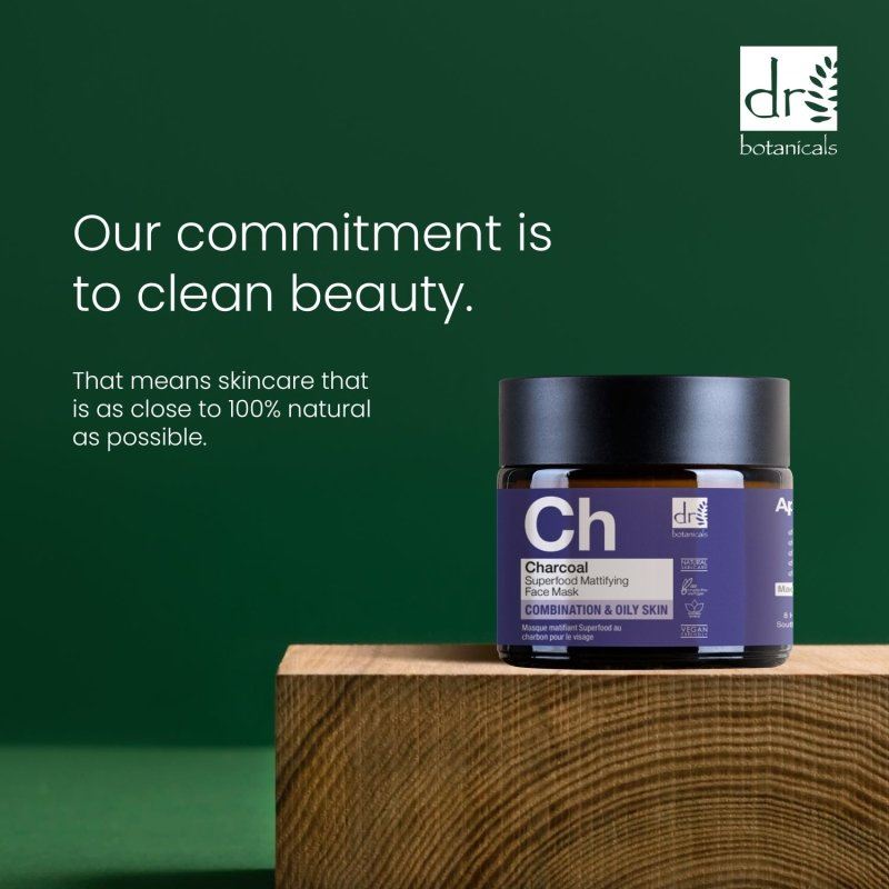 Charcoal Superfood Mattifying Face Mask 60ml - skinChemists