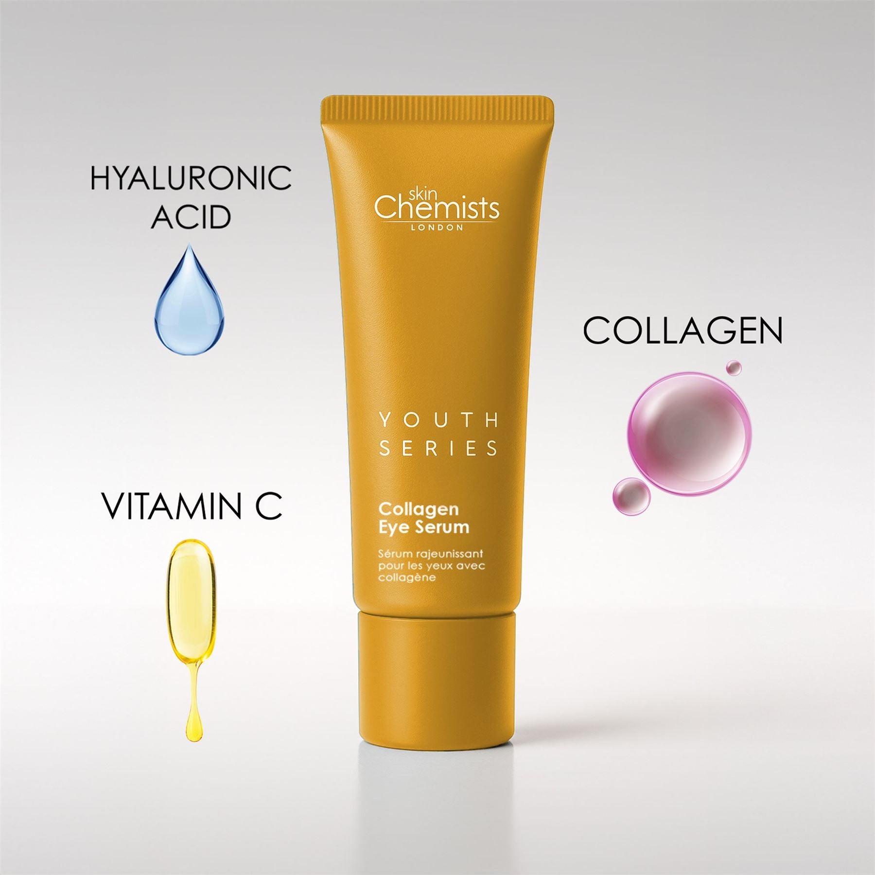 skinChemists Collagen Boost Augenserum 15ml