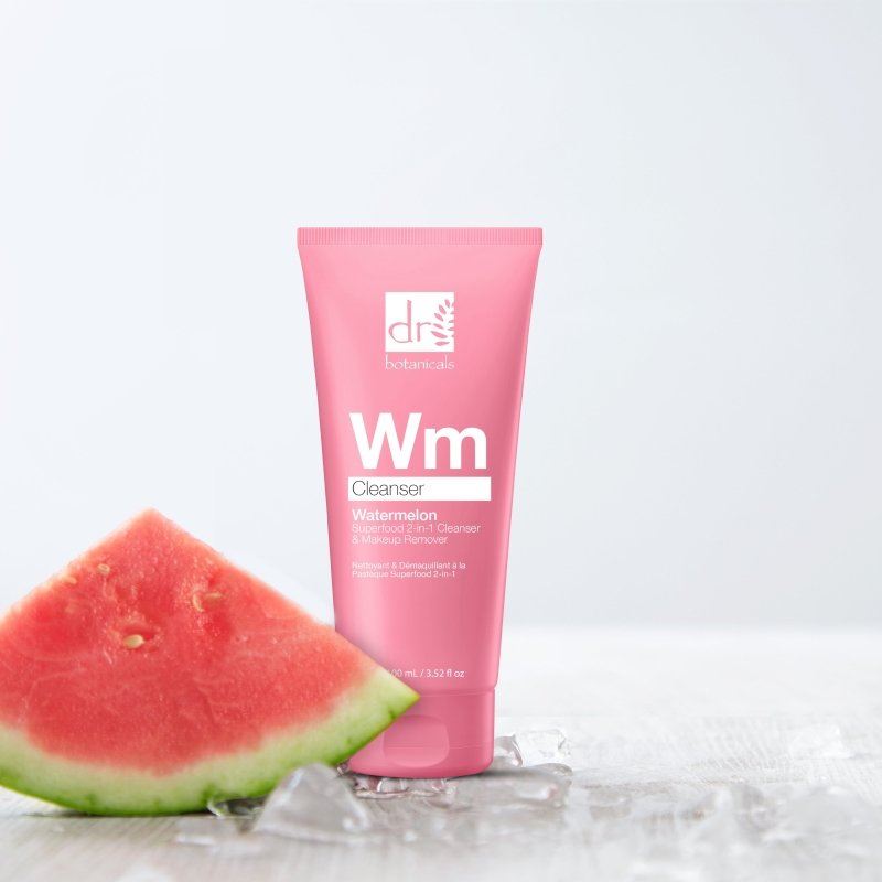 Fortschrittlicher 2-in-1-Reiniger und Make-up-Entferner mit Wassermelone, Glykolsäure, Salicylsäure und Milchsäure, 100 ml