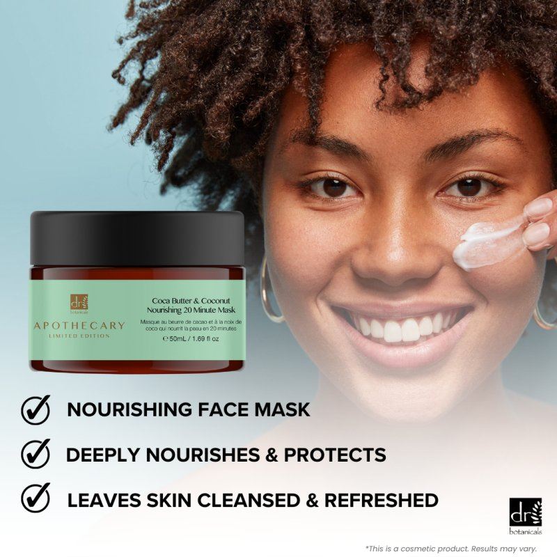 Coca Butter & Coconut Nourishing 20 Minute Mask 50ml - skinChemists