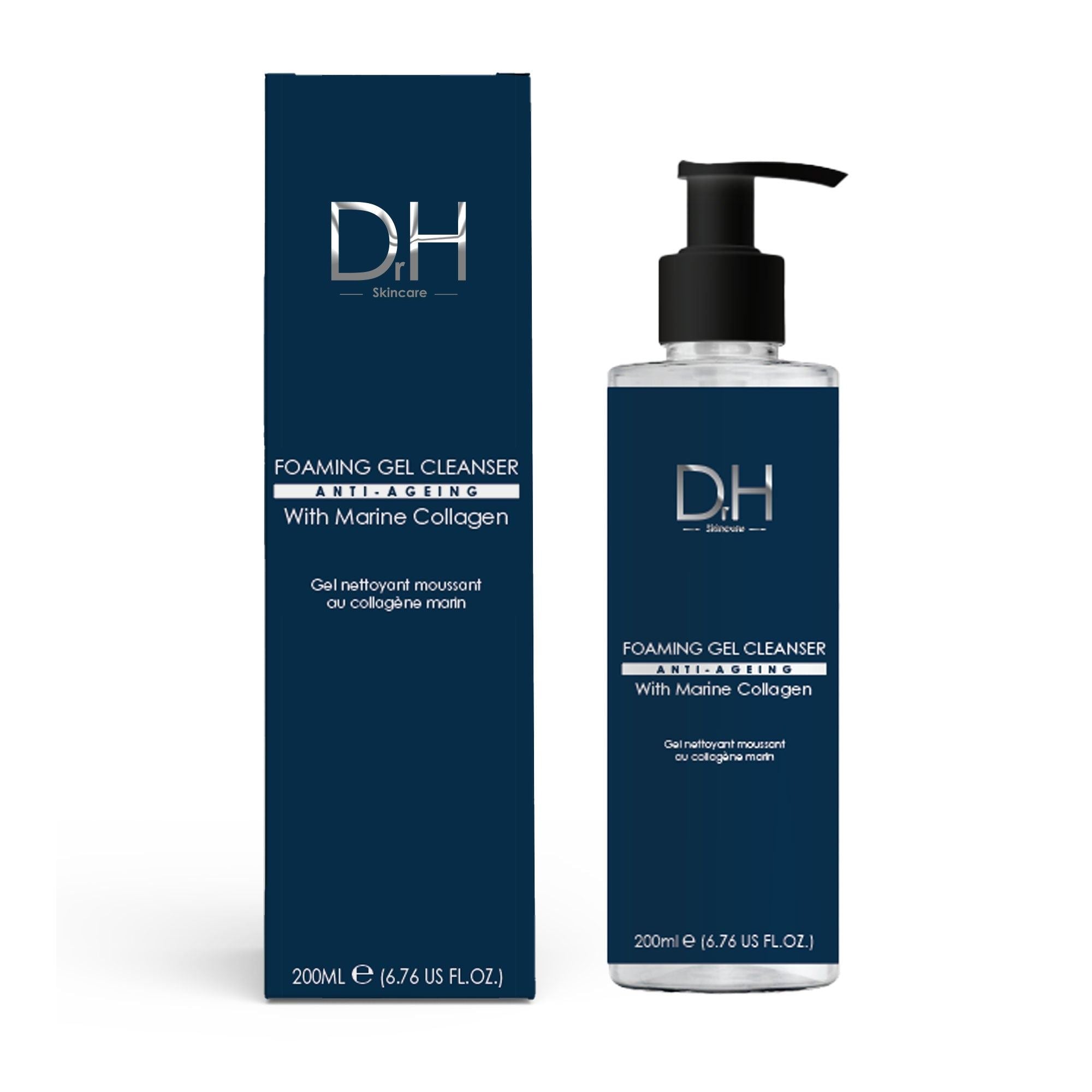 Gel nettoyant moussant au collagène marin 120 ml