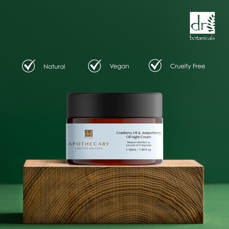 Cranberry Oil & Juniperberry Oil Night Cream 50ml - skinChemists