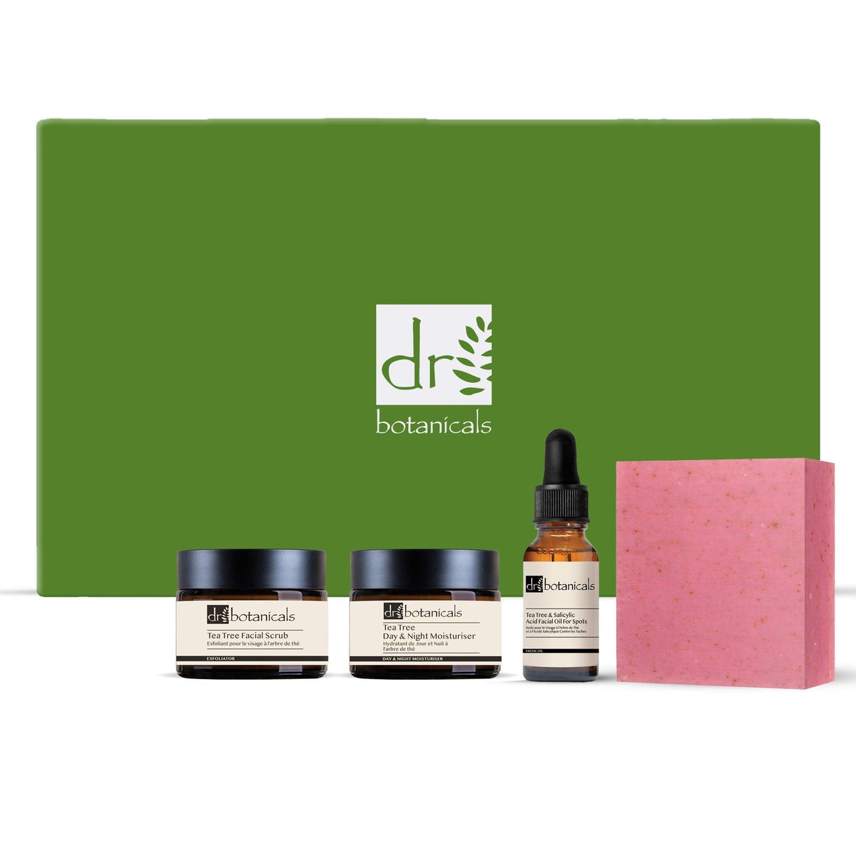 Dr Botanicals Anti-Ageing Eucalyptus & Tea Tree Skincare Christmas Gift Set - skinChemists