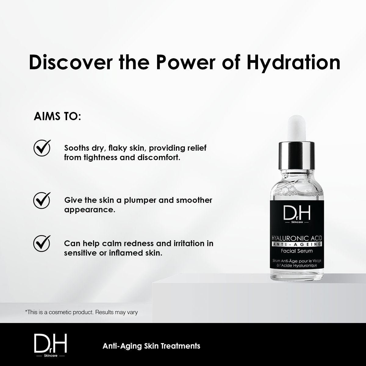 Anti-Ageing Hyaluronic Acid Facial Serum 30ml