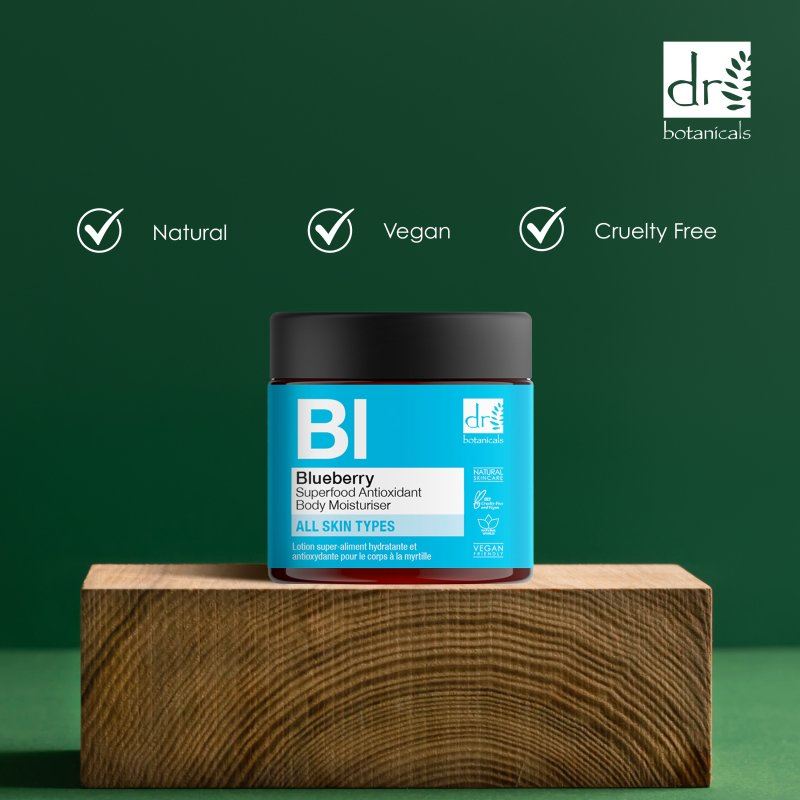 Blueberry Superfood Antioxidant Body Moisturiser 60ml - skinChemists