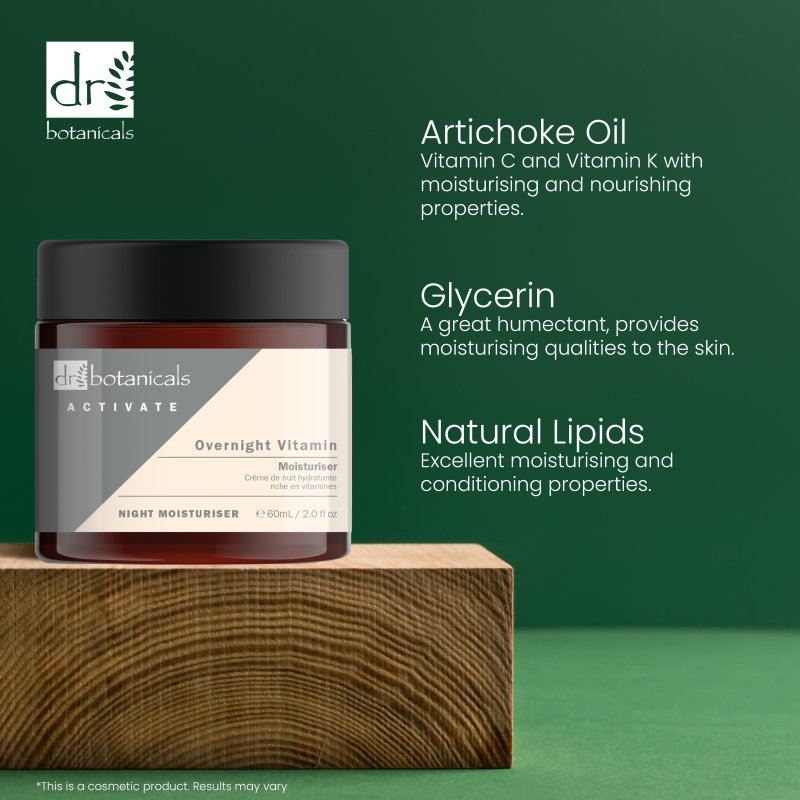 Activate Overnight Vitamin Moisturiser 60ml - skinChemists