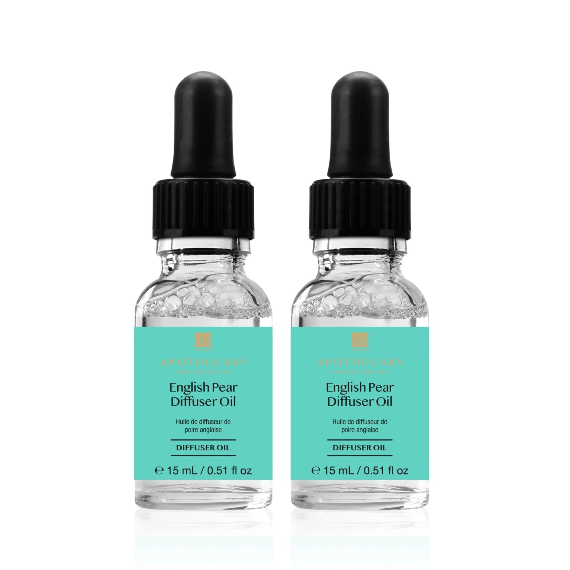 Happy & Cheerful Duftöl mit englischer Birne, 15 ml Doppelpack