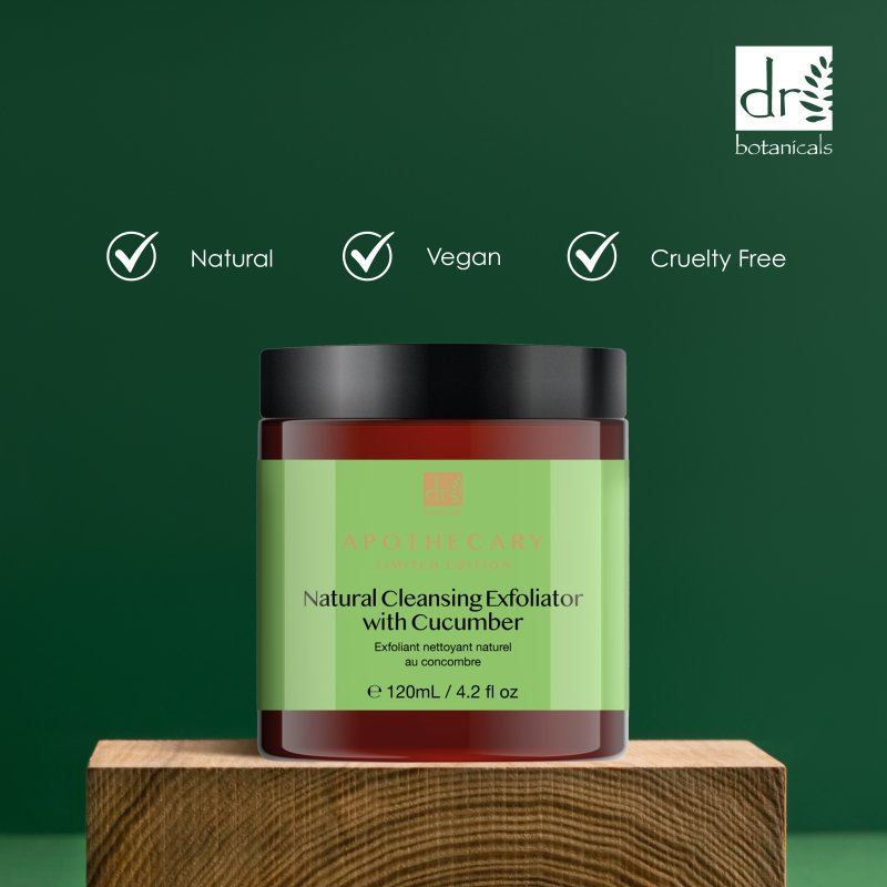 Natürliches Reinigungspeeling mit Gurke, 120 ml