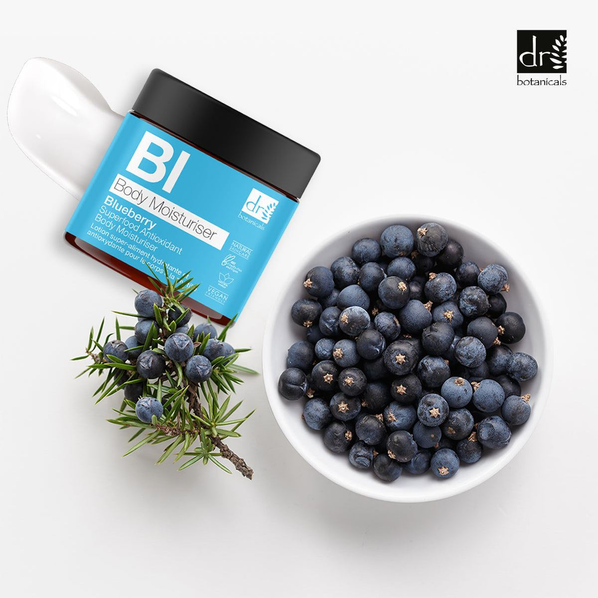 Blueberry Superfood Antioxidant Body Moisturiser 60ml - skinChemists