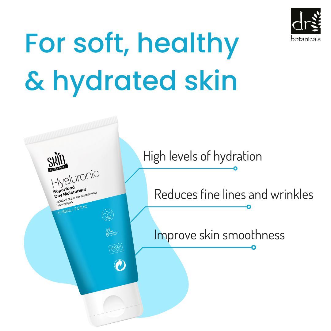 Hyaluronic Superfood Day Moisturiser 60ml Twin Value Savings Pack