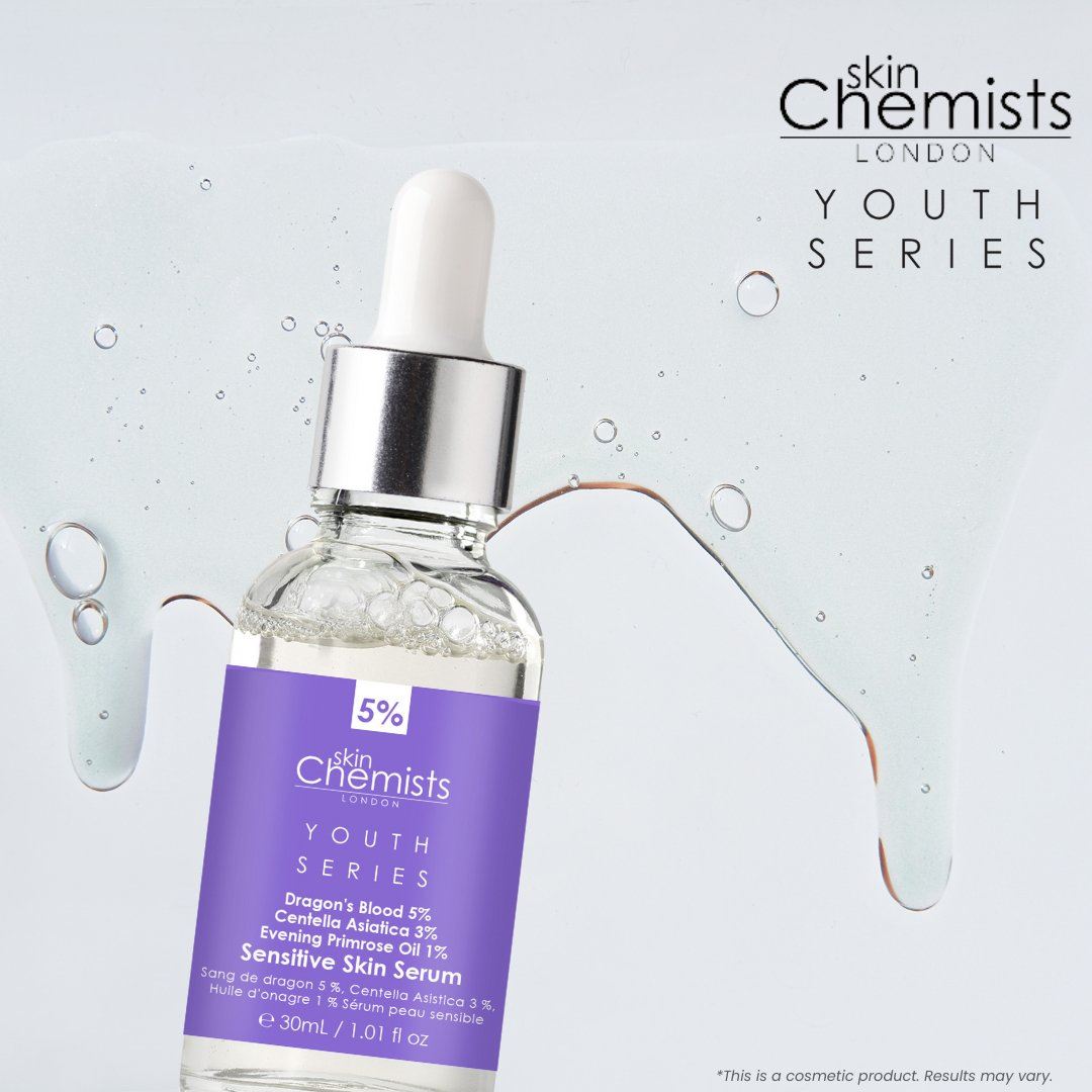 Youth Series Sensitive Skin Serum Dragon's Blood 5%, Centella Asiatica 3%, Evening Primrose Oil 1% 30ml