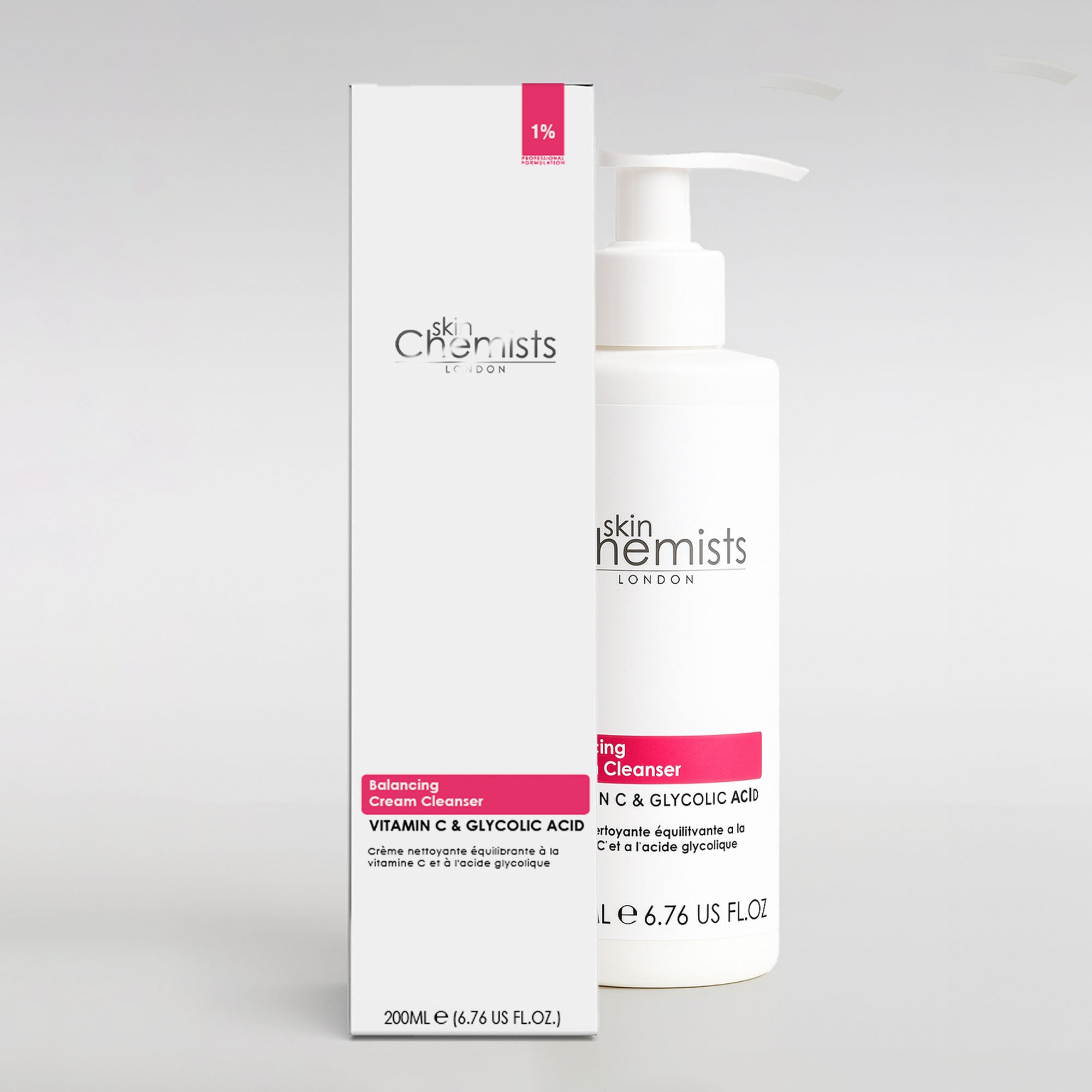 Balancing Vitamin C & Glycolic Acid Cream Cleanser 200ml