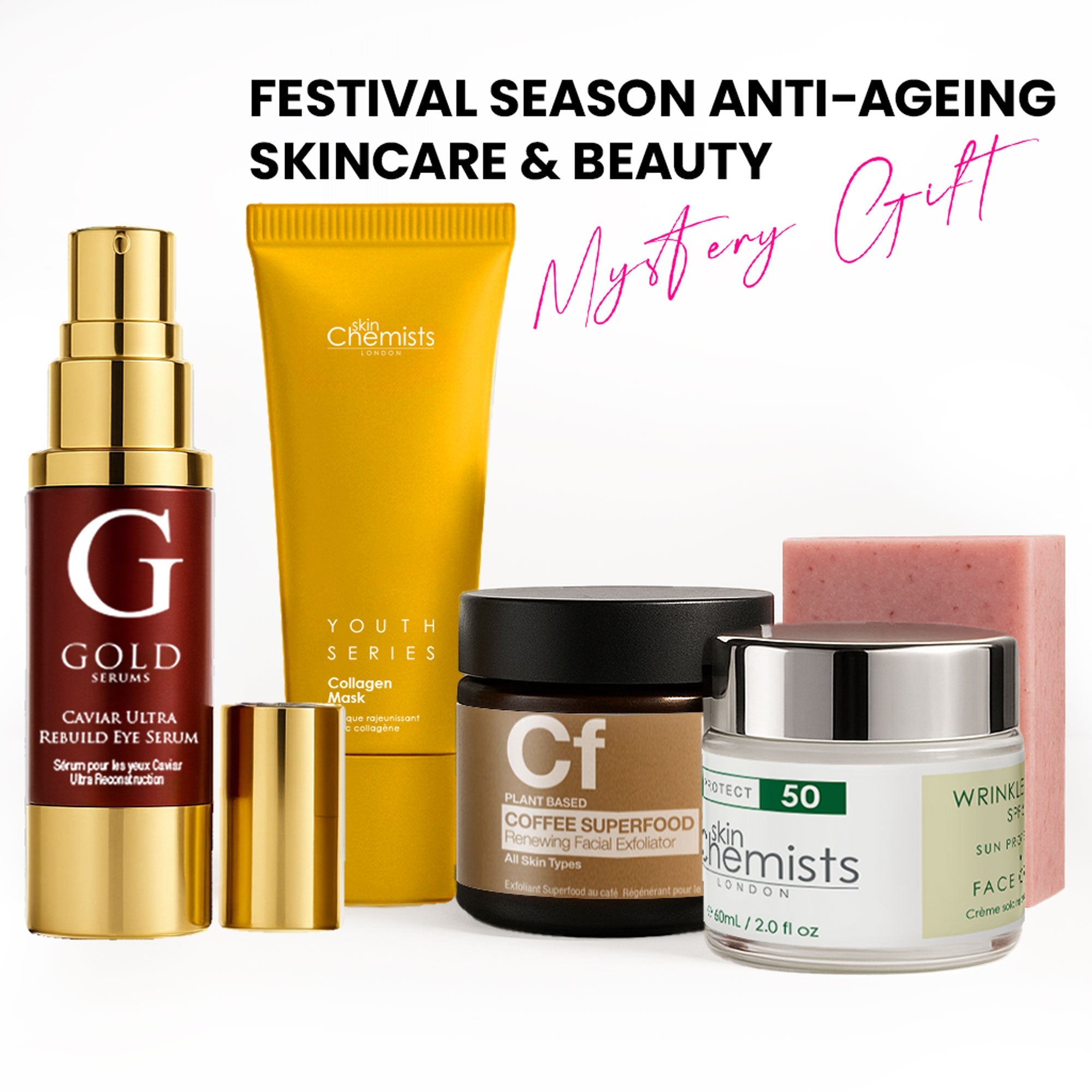 Advanced Festival Season Anti-Ageing Skincare & Beauty Mystery Box