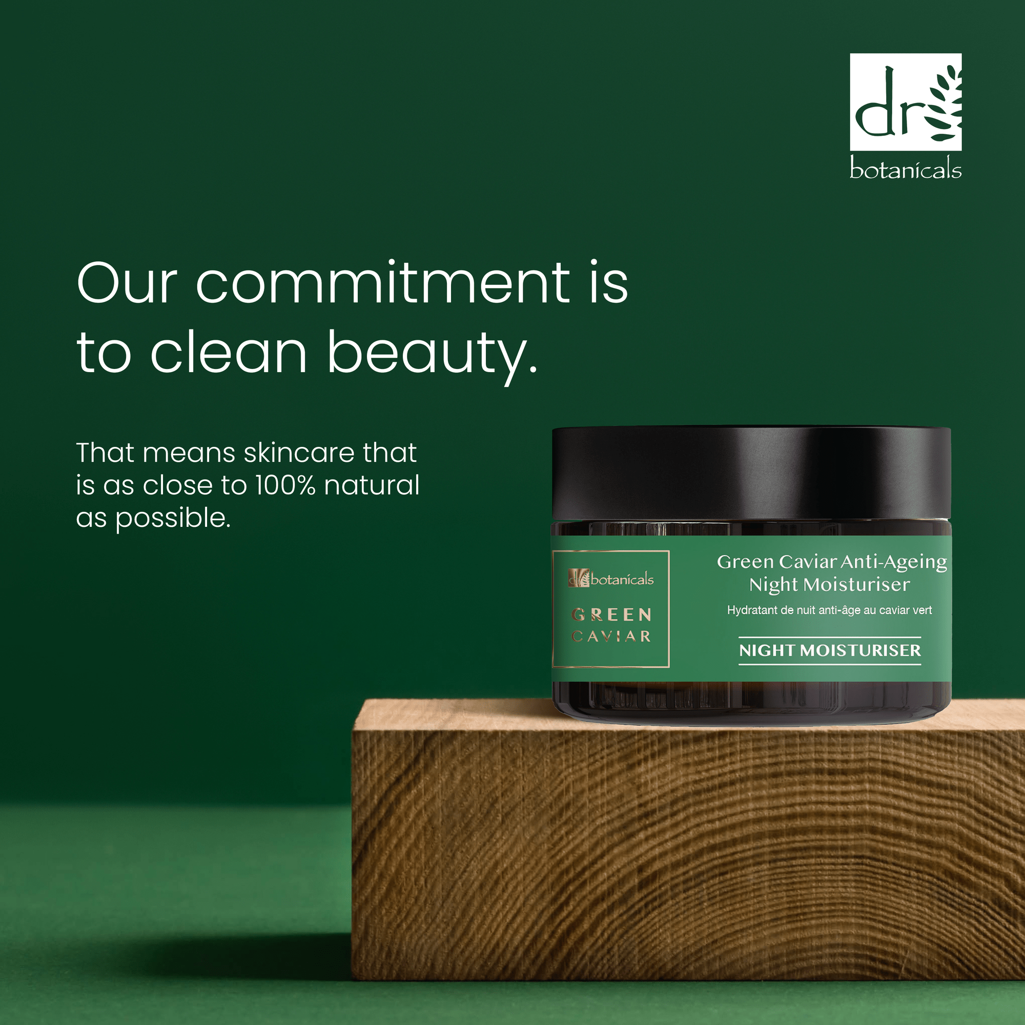 Grüne Kaviar- und Arganöl-Antioxidantien-Nachtcreme, 50 ml x 2 Duo-Pack