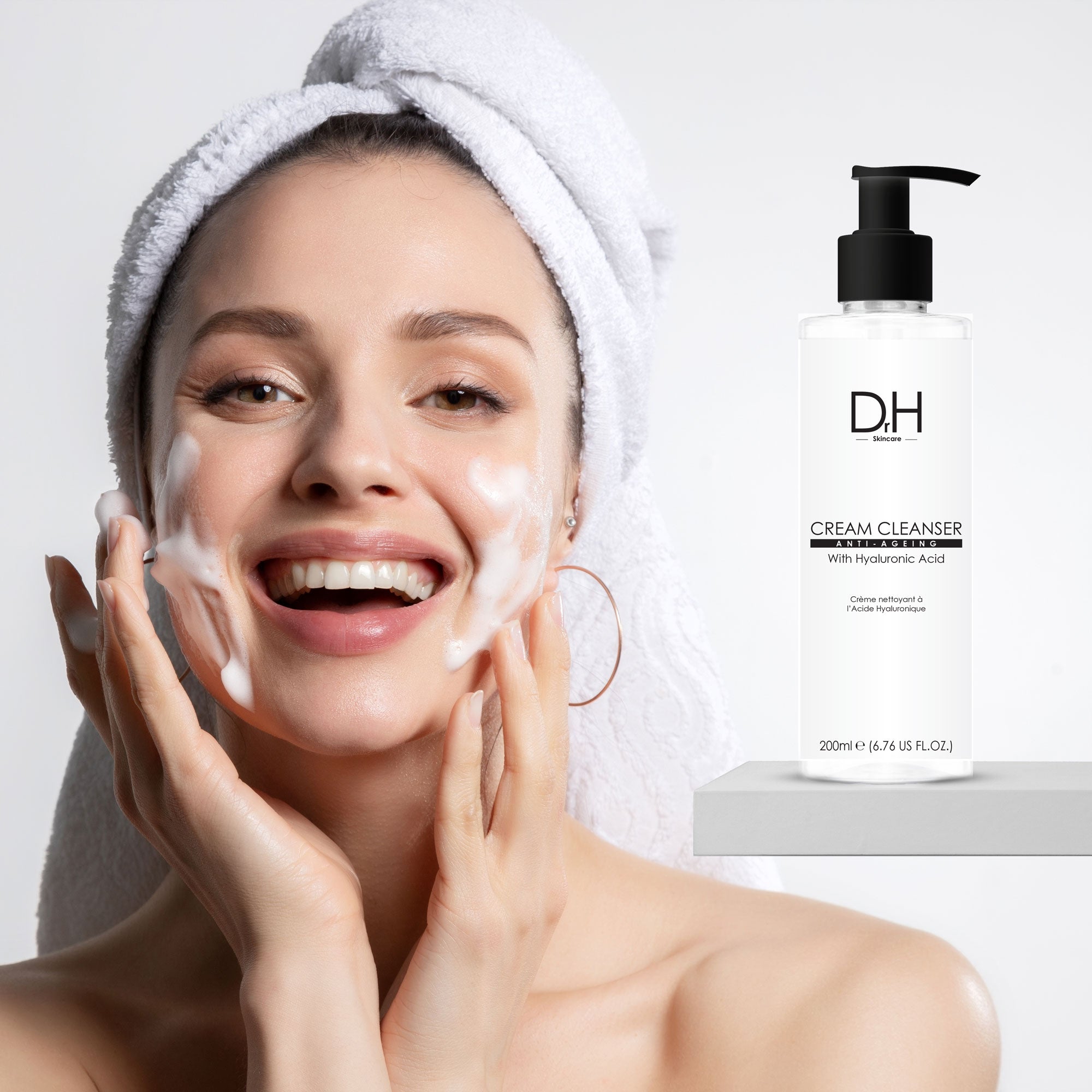Cream Cleanser with Hyaluronic Acid 200ml