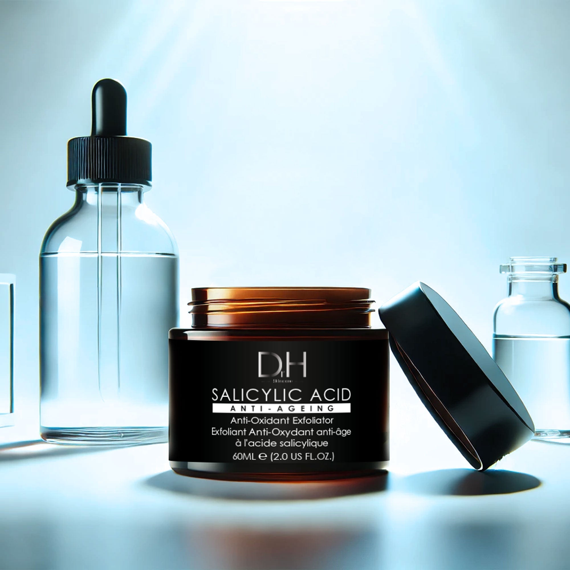 Exfoliant anti-âge à l'acide salicylique, lot de 2 x 60 ml