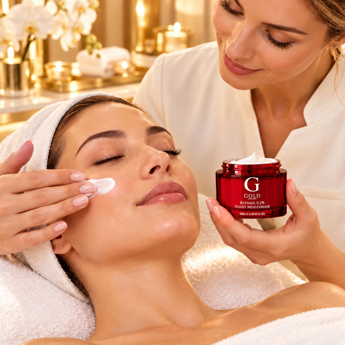 Crema hidratante de noche con retinol al 0,2% 50ml