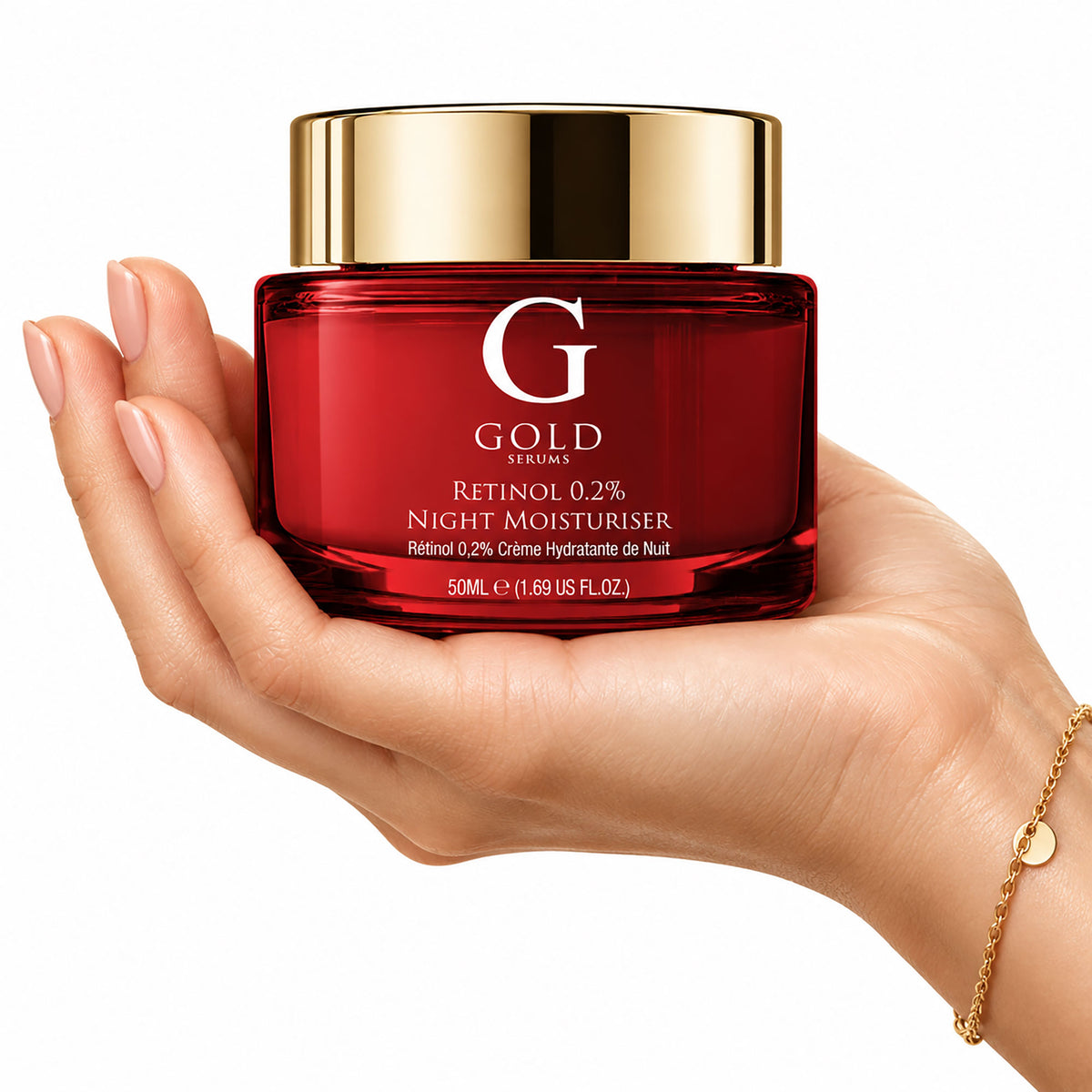 Crema hidratante de noche con retinol al 0,2% 50ml