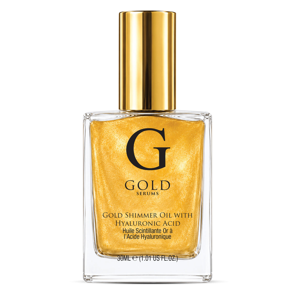 Gold-Schimmeröl mit Hyaluronsäure 30ml