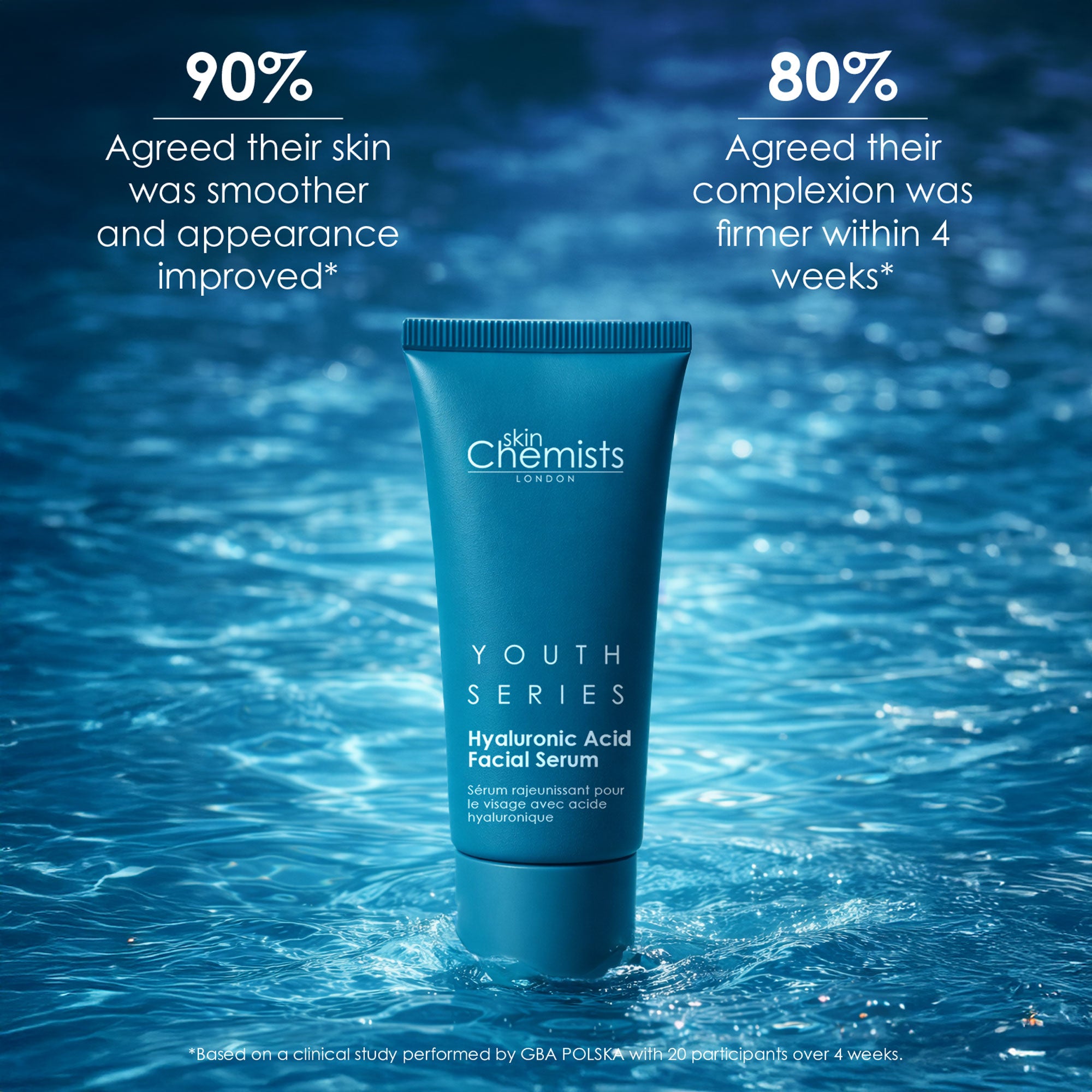 Sérum visage à l'acide hyaluronique 1,5 % de la gamme Jeunesse 30 ml