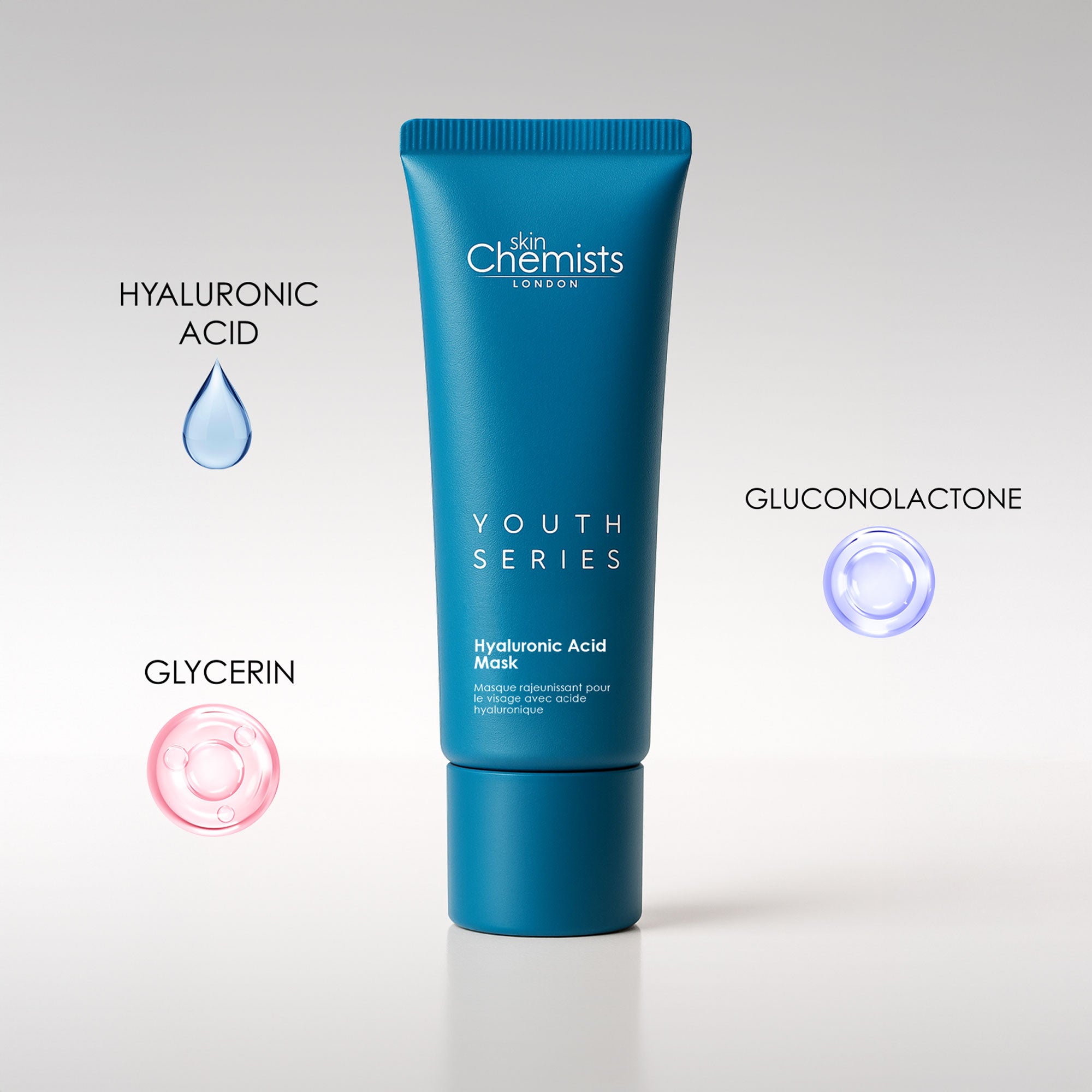 Youth Series Hyaluronic Acid Mask + Hyaluronic Acid Facial Serum 80ml