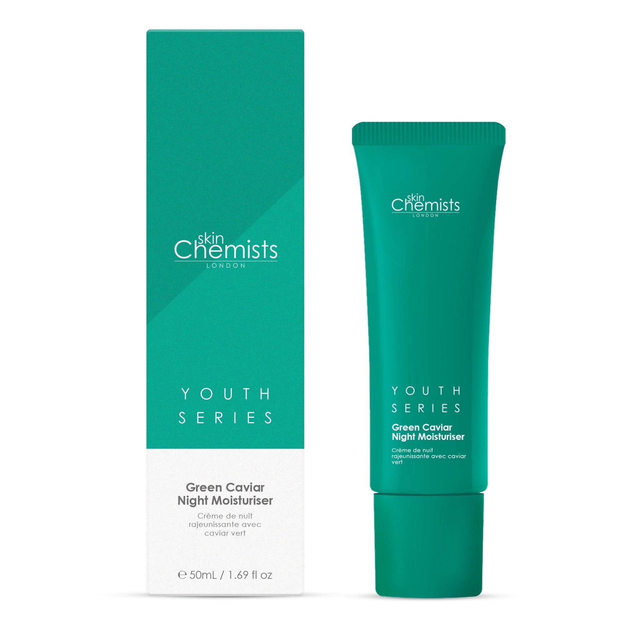 Youth Series Green Caviar Night Moisturiser 50ml x 2 Duo Pack