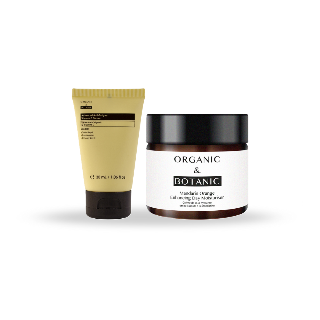 Mandarin Radiance Duo: Day Moisturiser & Vitamin C Serum