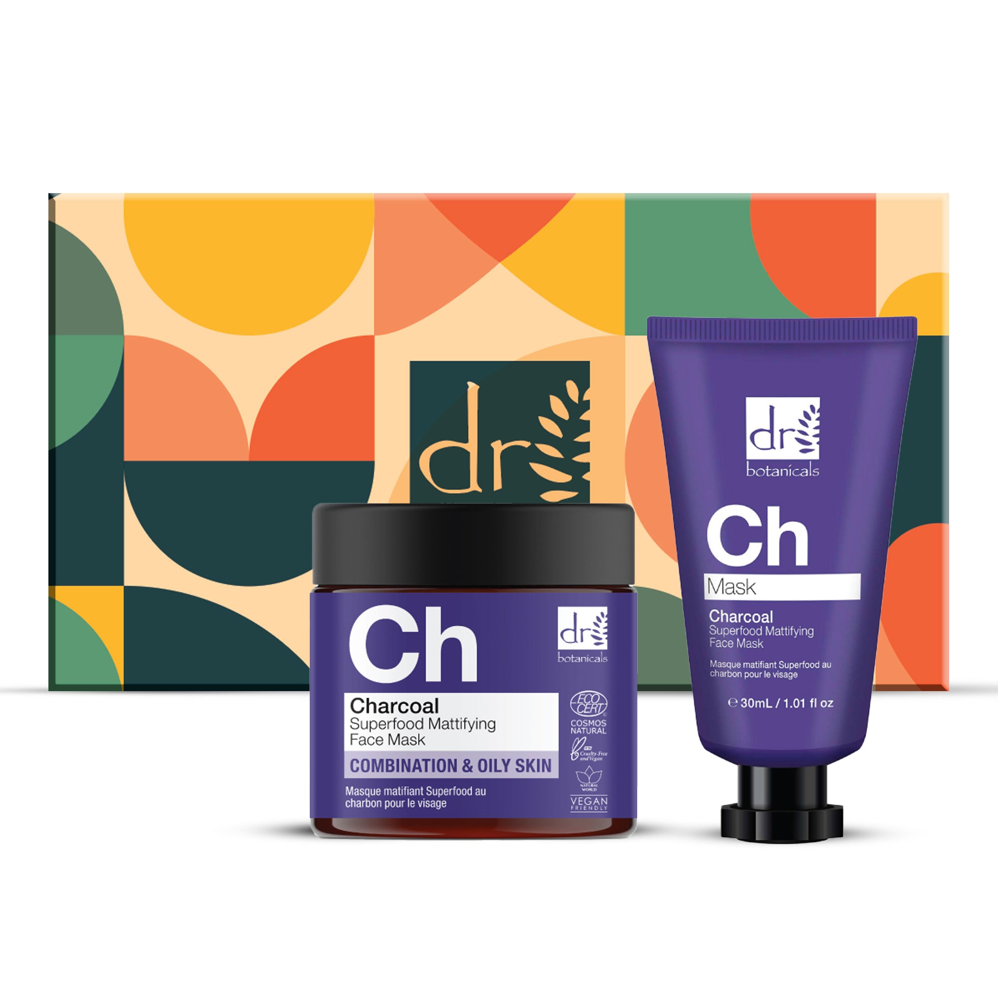 Anti-Ageing Charcoal Superfood Face Mask Duo