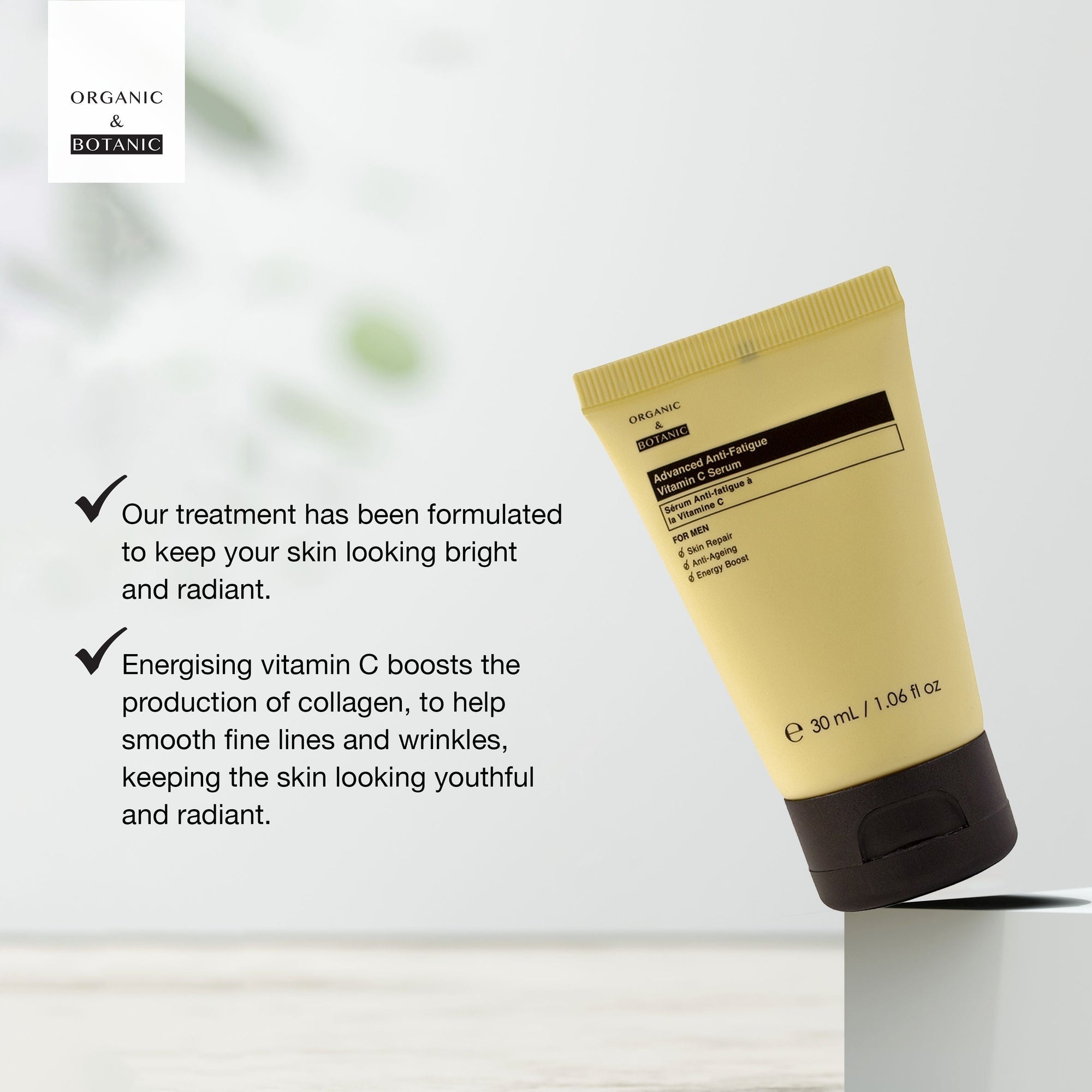 Advanced Anti-Fatigue Vitamin C Serum For Men 30ml x 2 Duo Pack