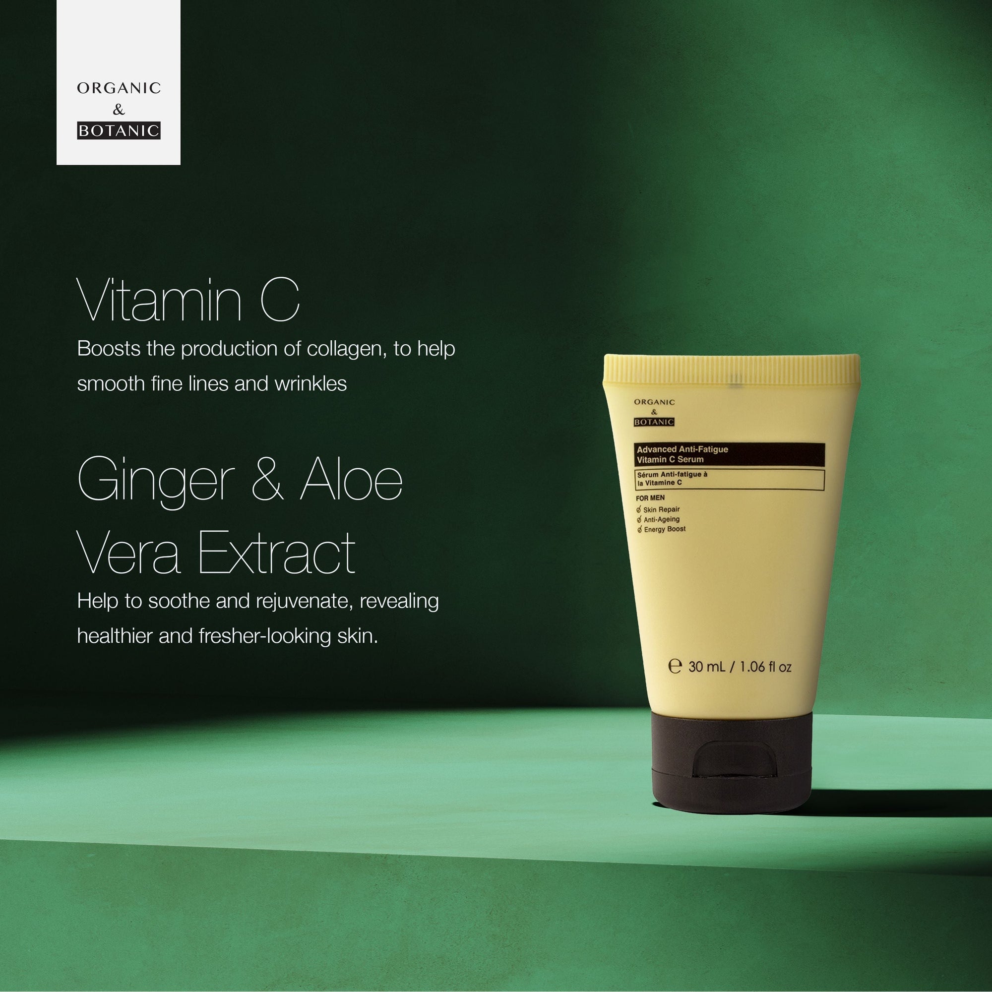 Advanced Anti-Fatigue Vitamin C Serum For Men 30ml x 2 Duo Pack