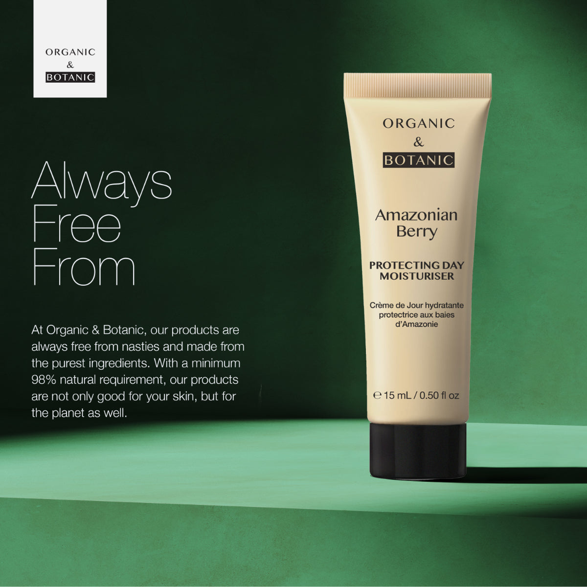 Crème de jour aux baies d'Amazonie, kit duo 15 ml