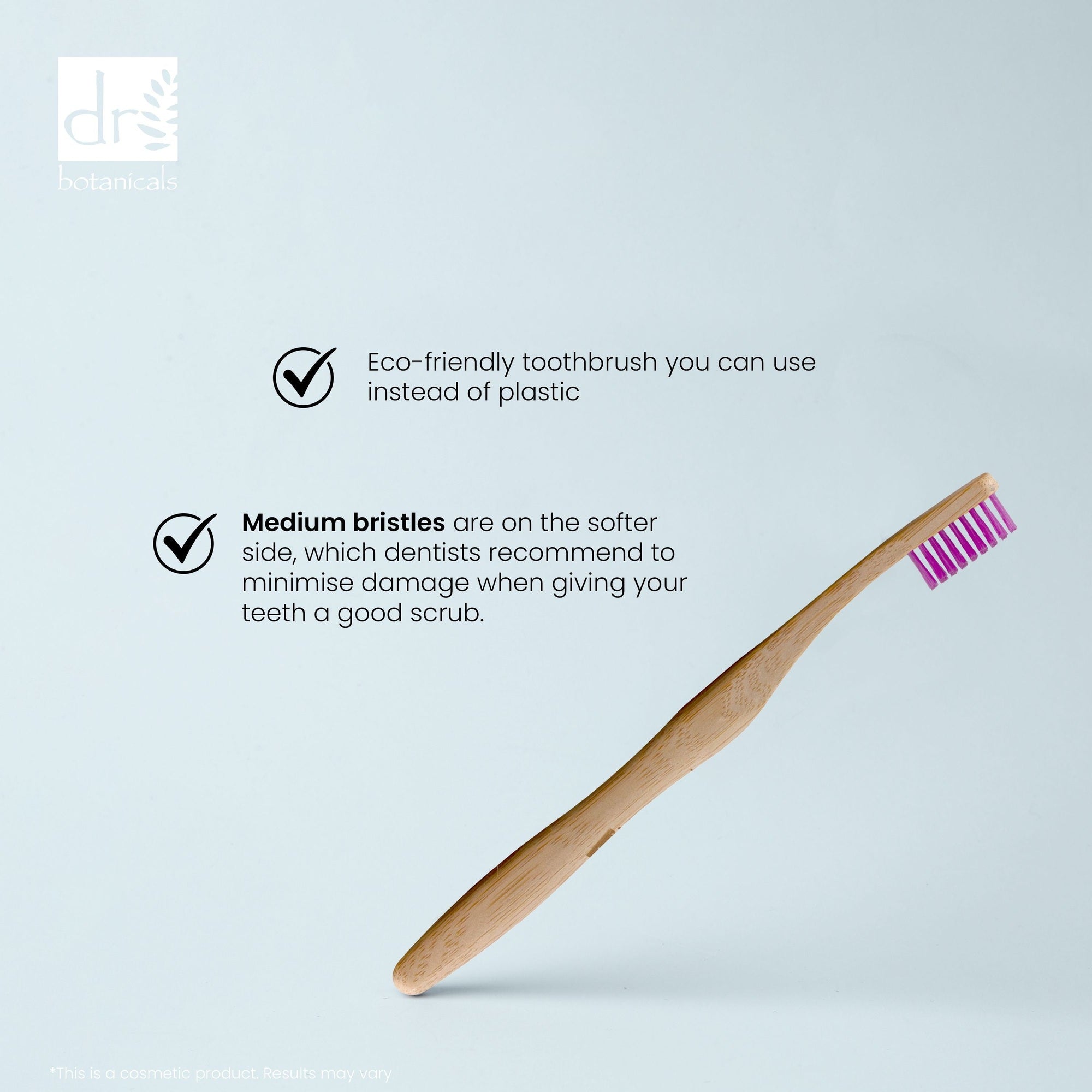 Bamboo Toothbrush Purple Twin Value Savings Pack