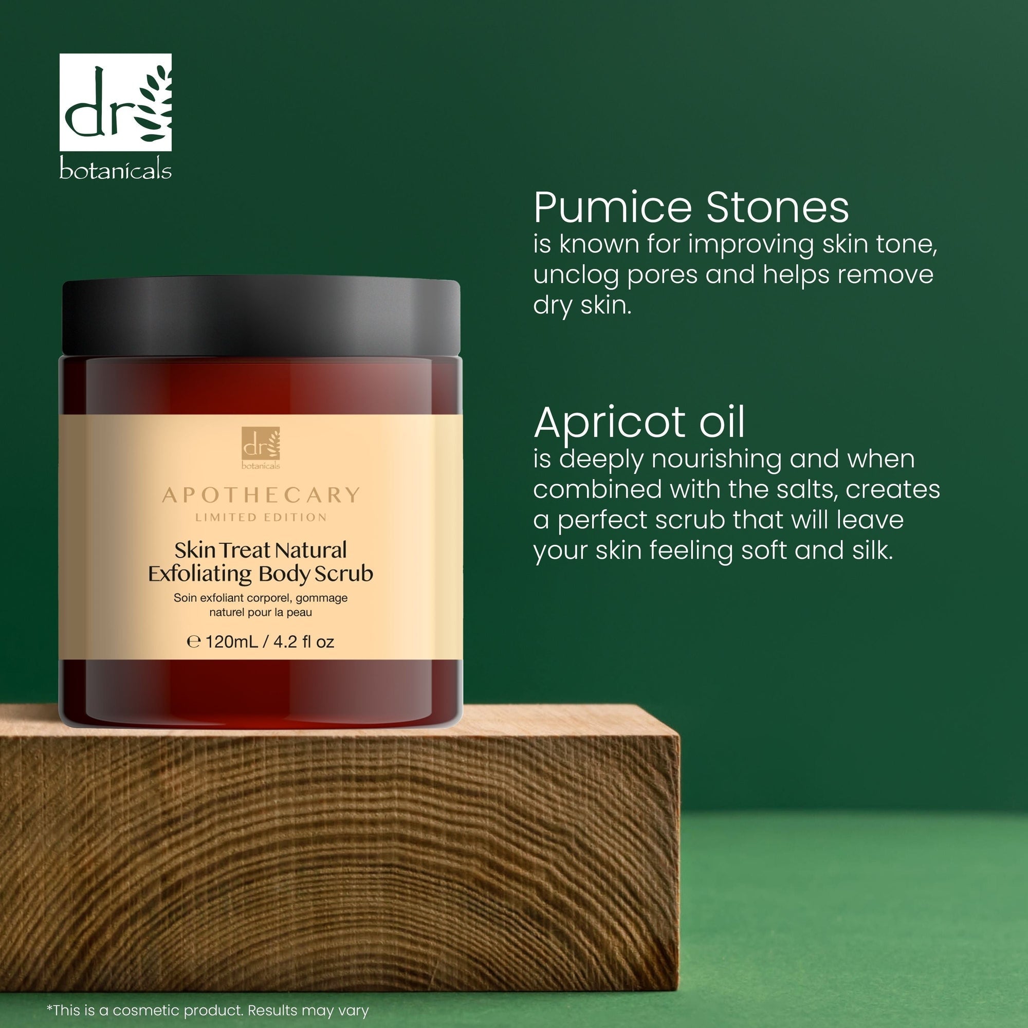 Skin Treat Natürliches Körperpeeling 120 ml Doppelpack