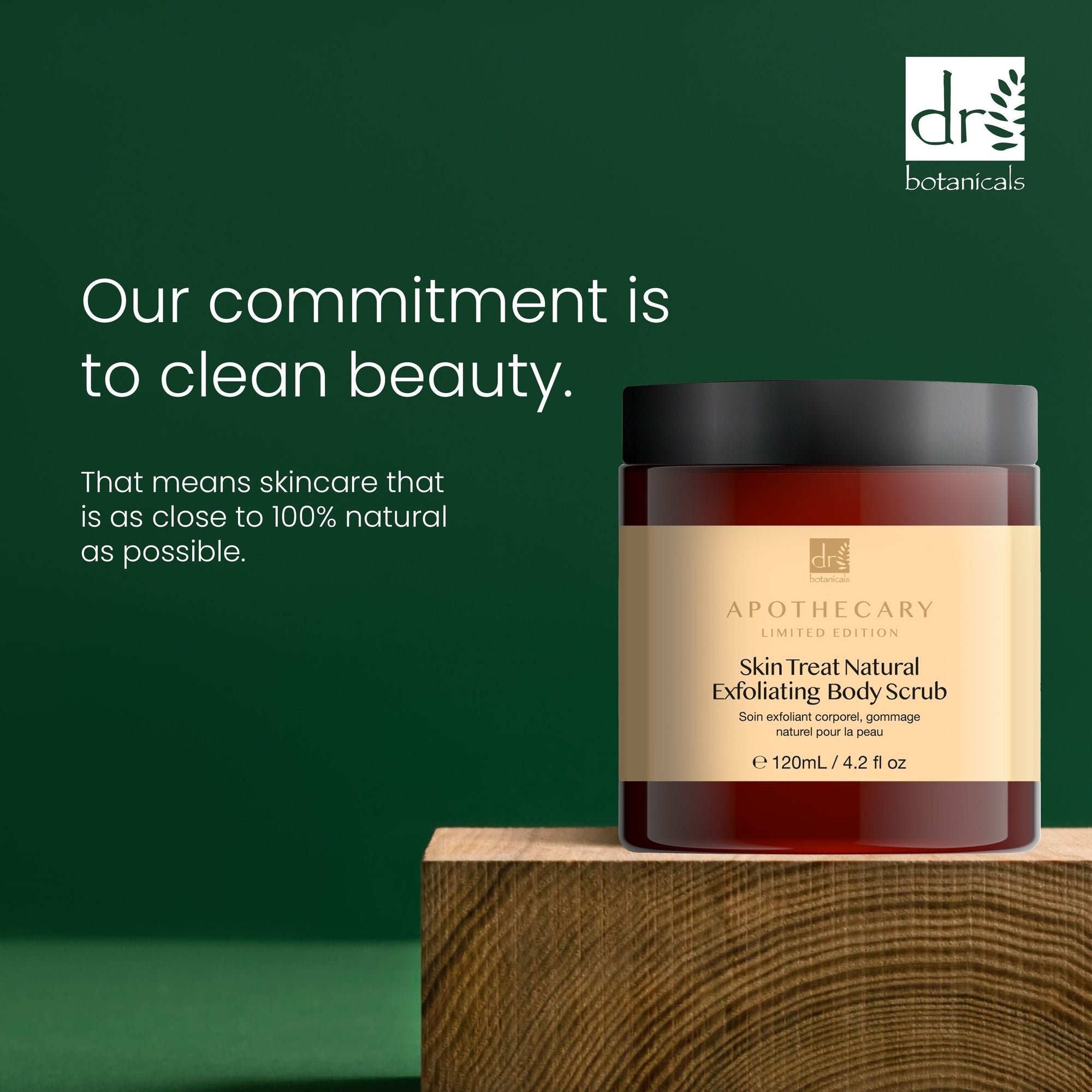 Skin Treat Natürliches Körperpeeling 120 ml Doppelpack