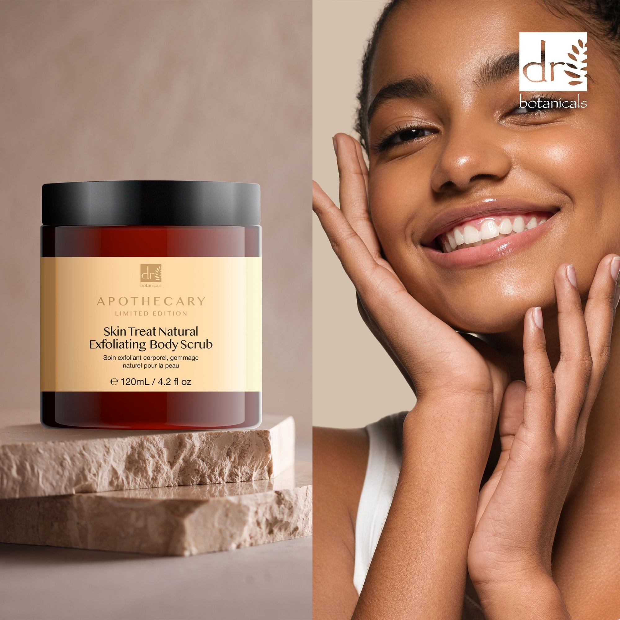 Skin Treat Natürliches Körperpeeling 120 ml Doppelpack