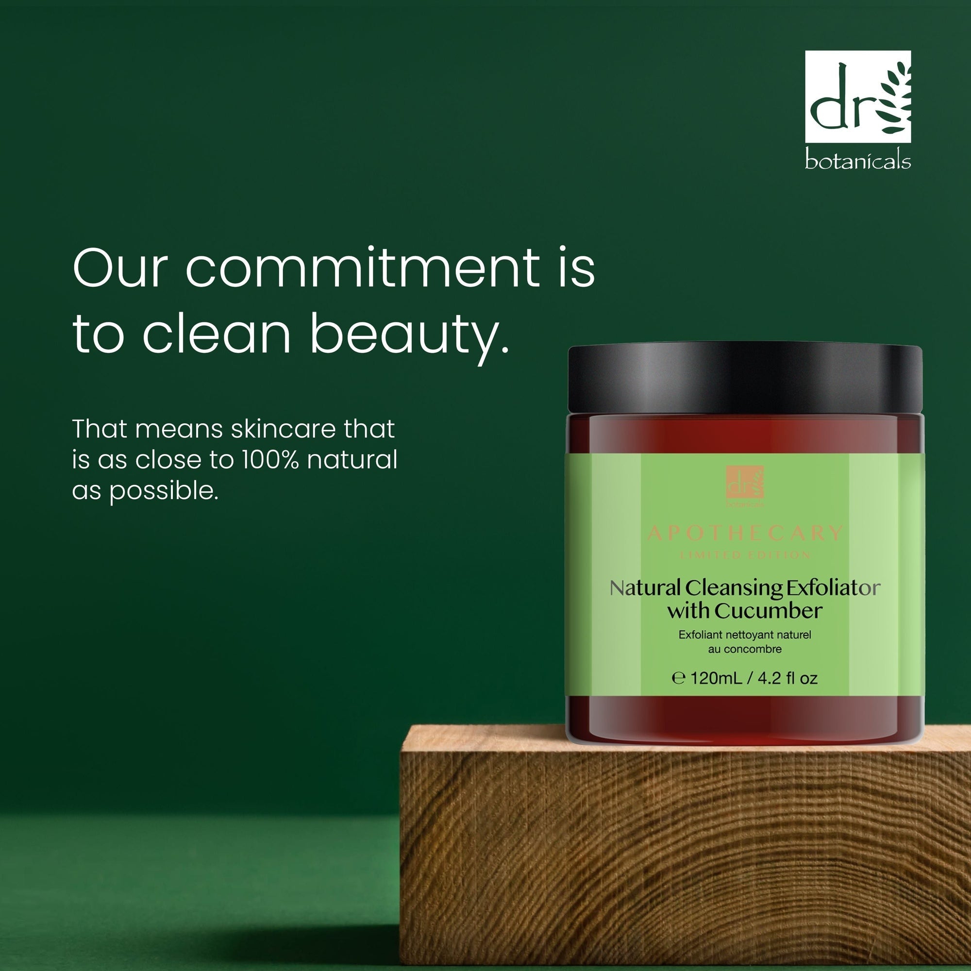 Natural Cleansing Exfoliator with Cucumber 120ml Twin Value Savings Pack