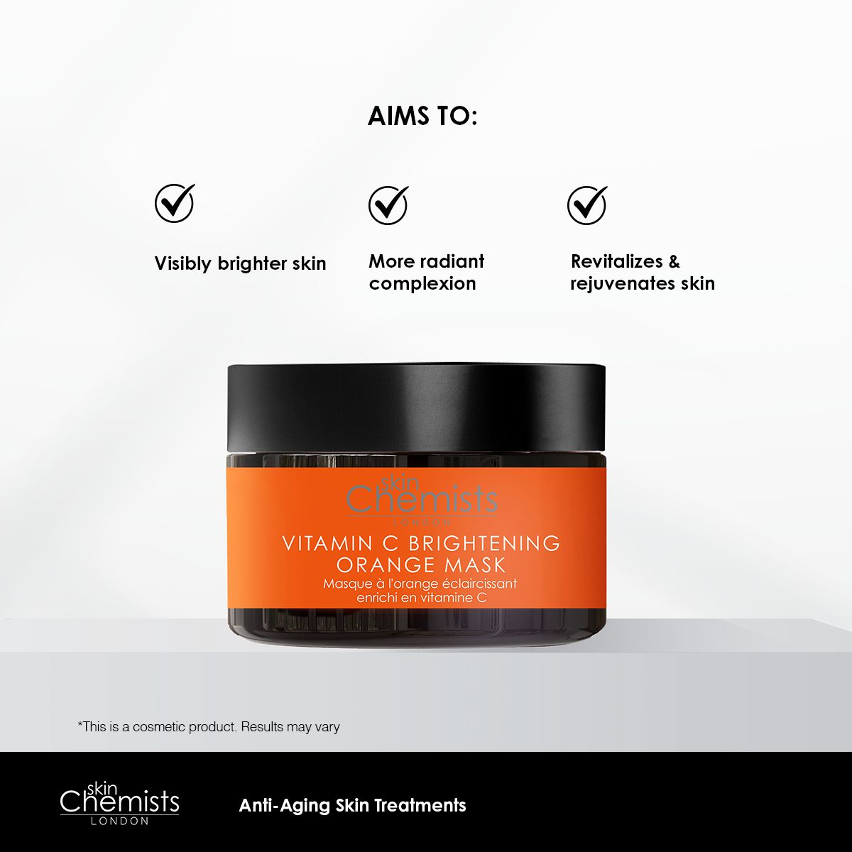 Vitamin C Brightening Orange Mask 50ml Twin Value Savings Pack