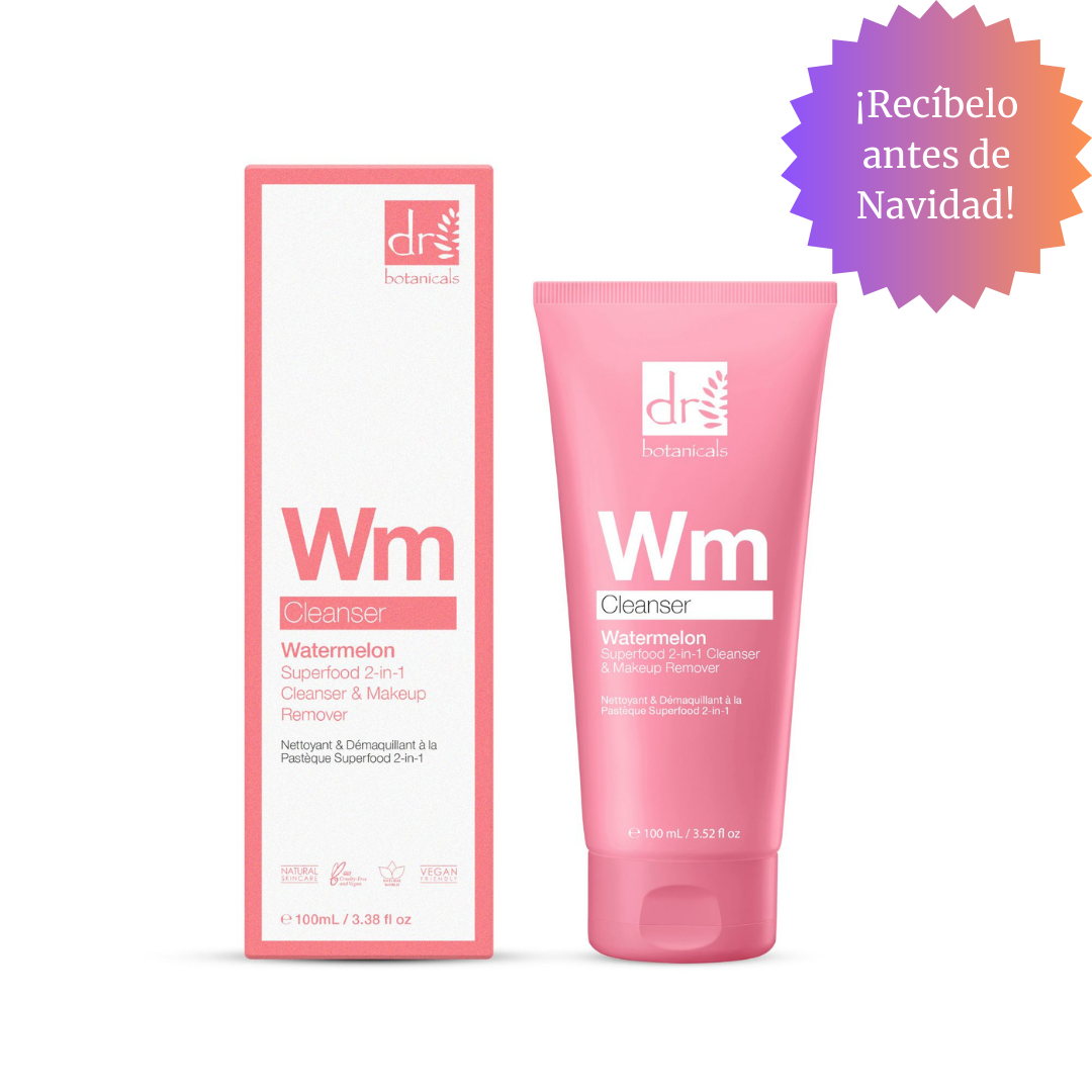 Advanced Watermelon Superfood 2-in-1 Cleanser & Makeup Remover with Glycolic Acid, Salicylic Acid & Lactic Acid 100ml