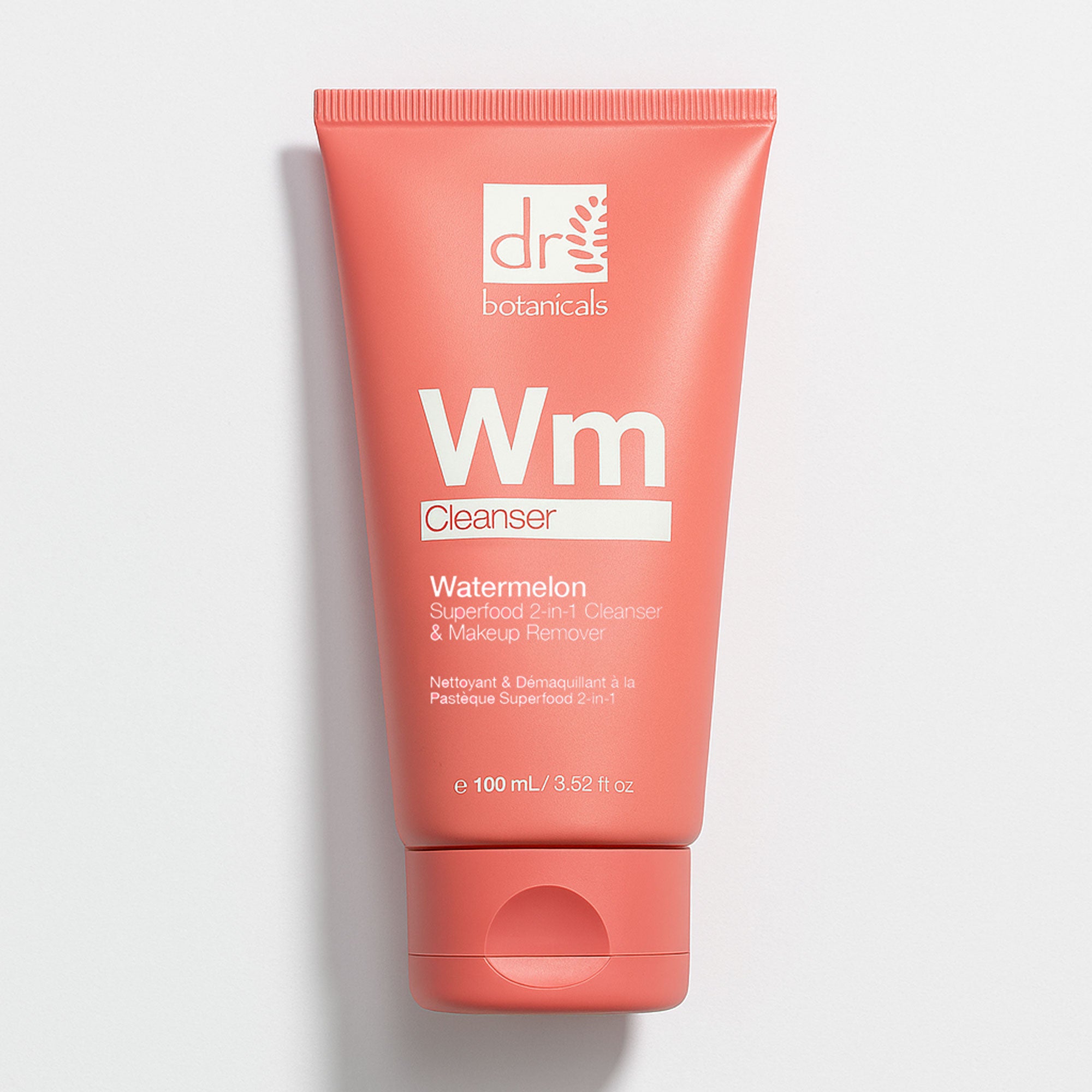 Watermelon Superfood 2-in-1 Cleanser & Makeup Remover 100ml with Glycolic Acid, Salicylic Acid and Lactic Acid