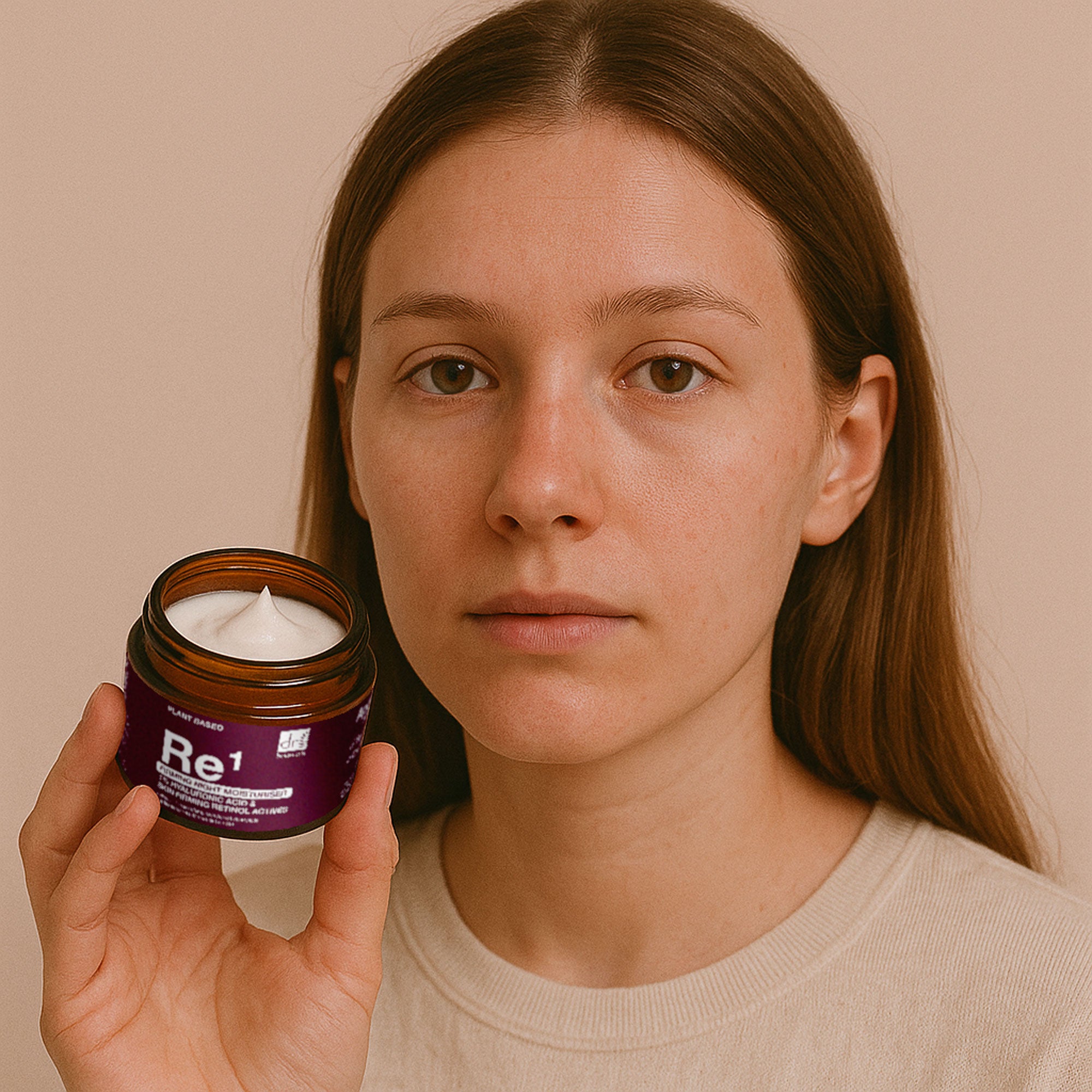 Firming Night Moisturiser with 1% Hyaluronic Acid & Skin Firming Retinol Actives 60ml