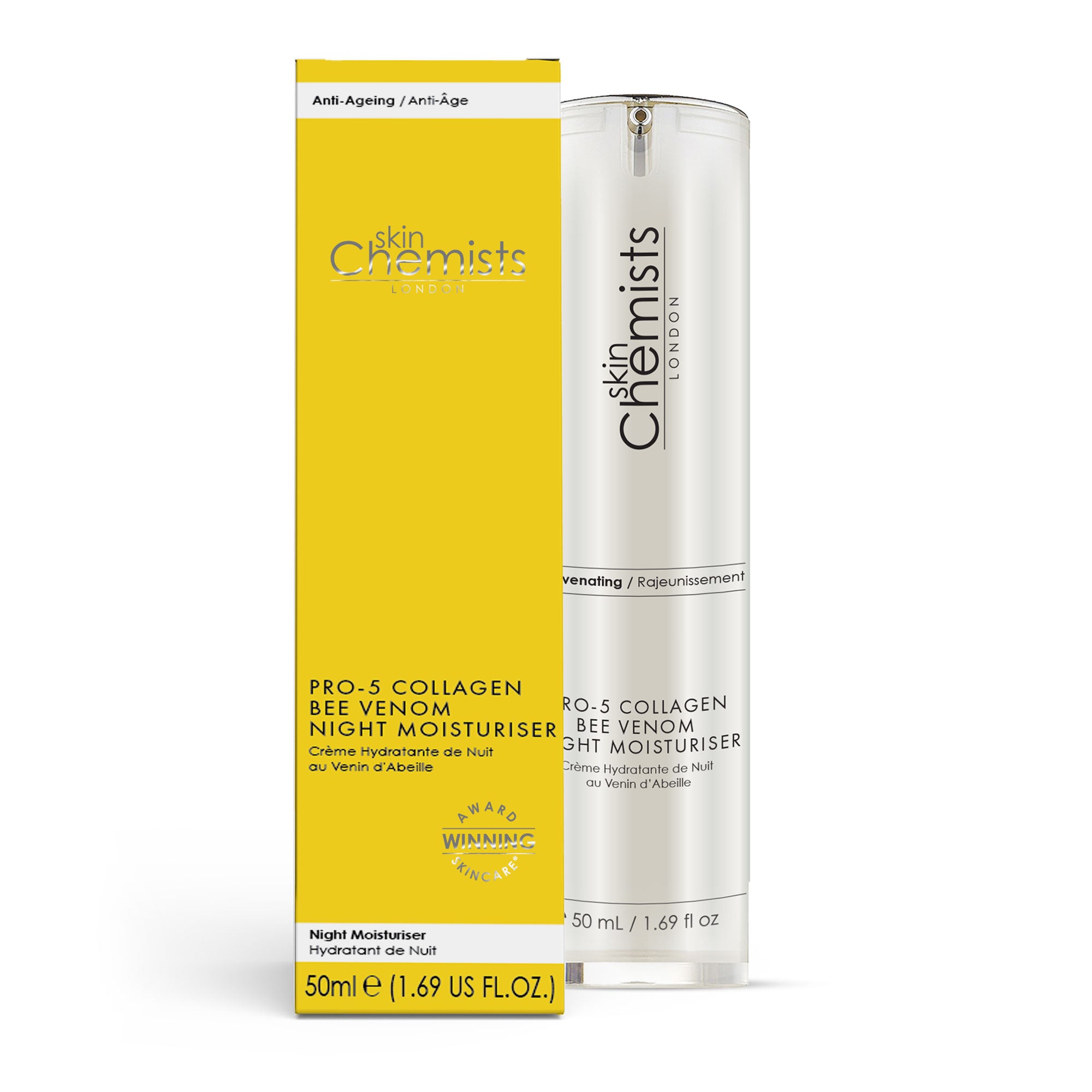 Anti-Aging Pro-5 Collagen Bienengift Nachtcreme 50ml