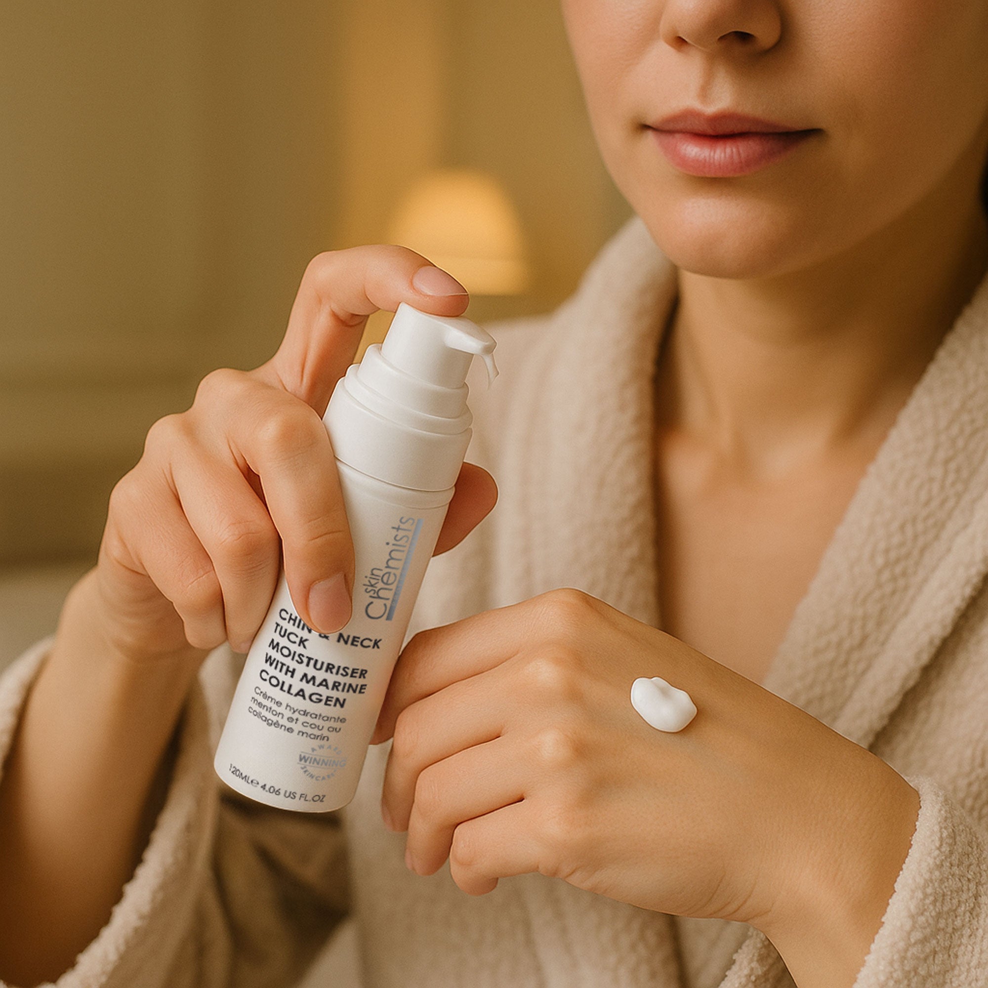 SC Chin & Neck Tuck Moisturiser with Marine Collagen 120ml