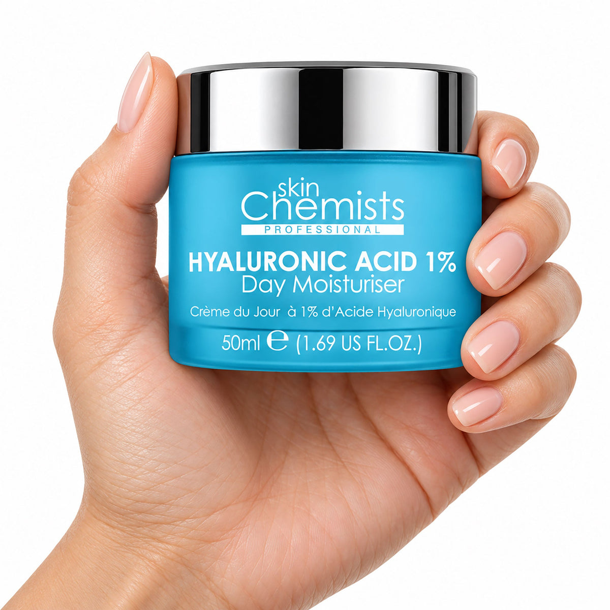 Crema hidratante de día con ácido hialurónico 1% 50ml
