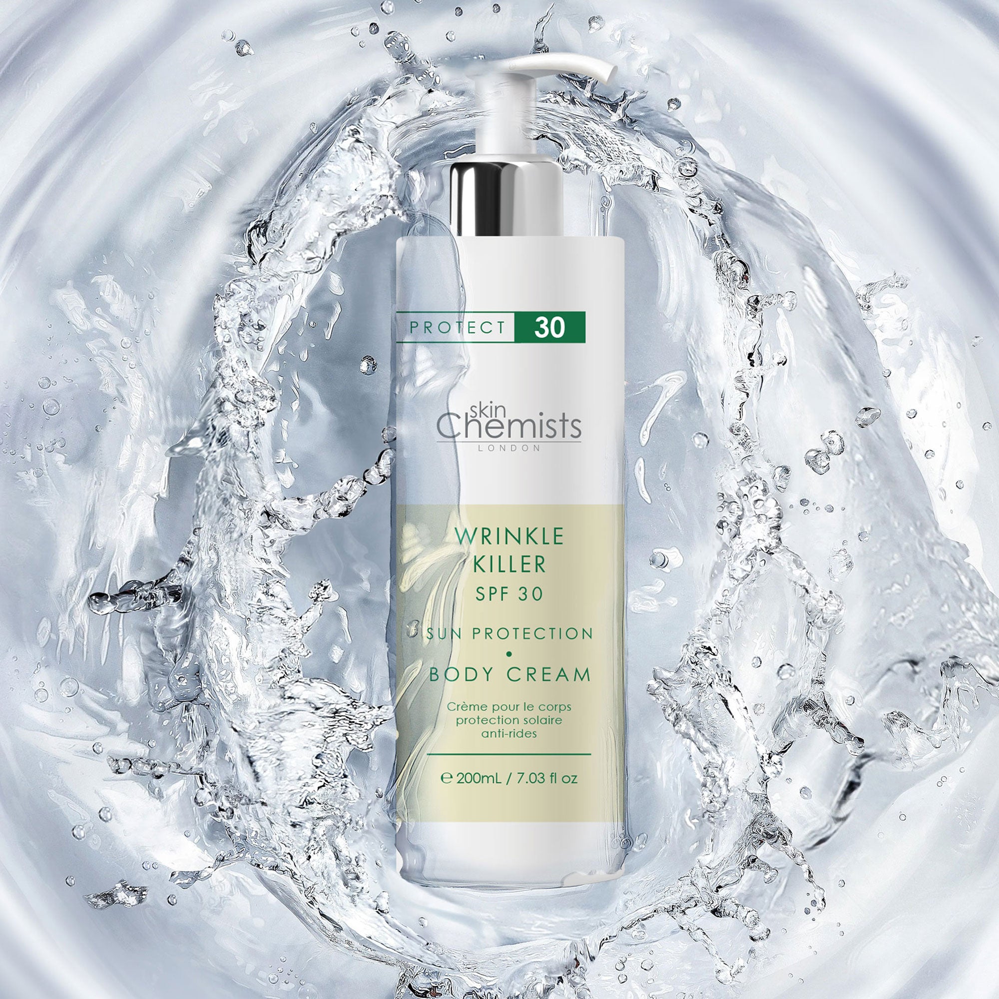 Wrinkle Killer Sun Protection Body Cream SPF 30 200ml