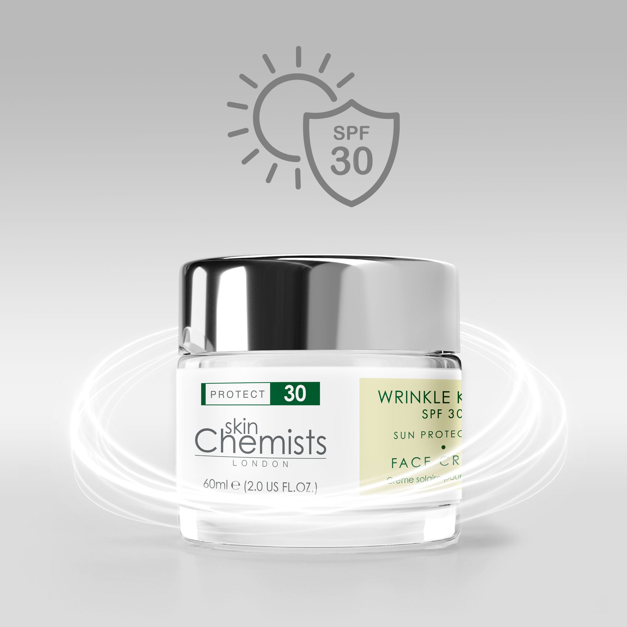 Wrinkle Killer Sun Protection Day Moisturiser SPF 30 60ml