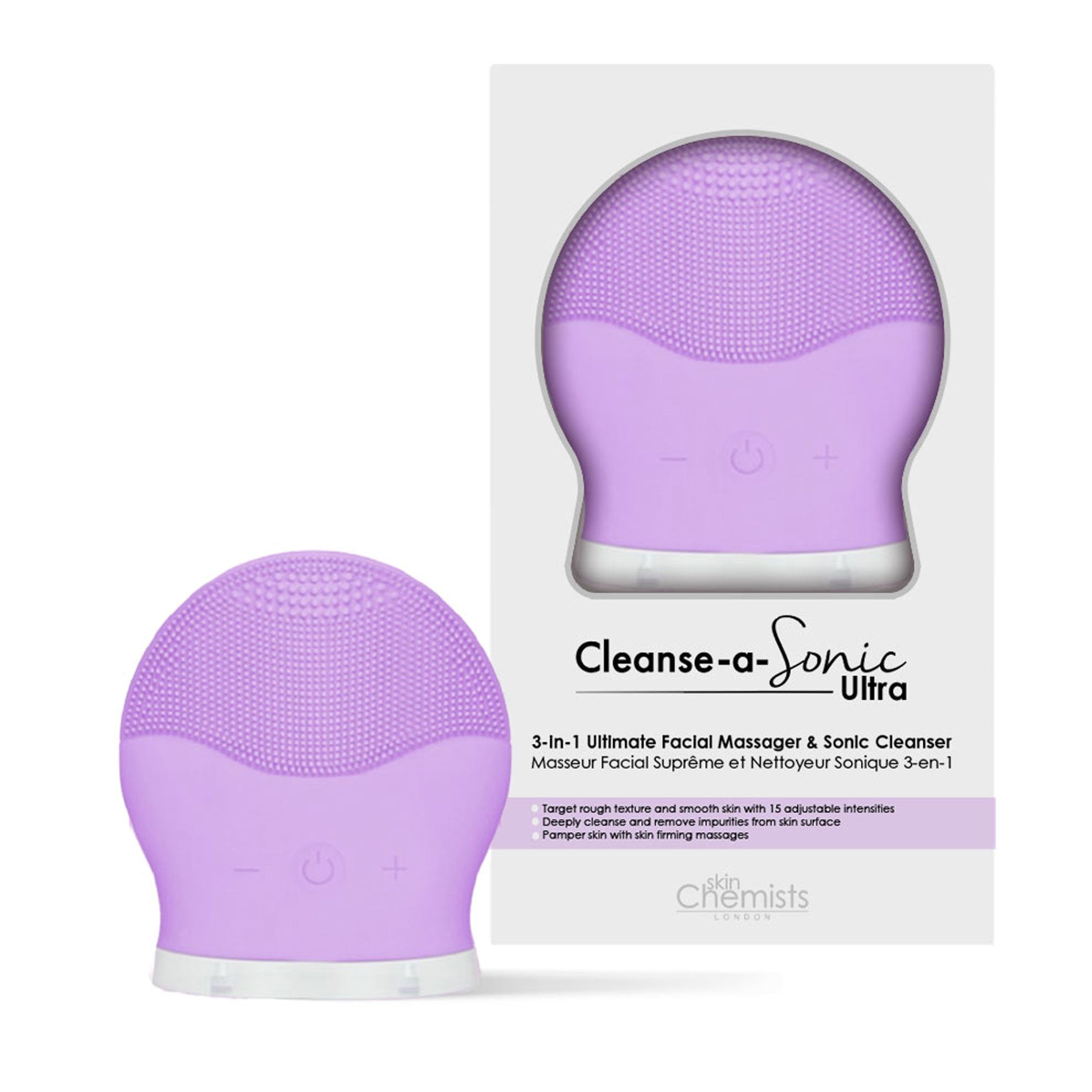 Cleanse-A-Sonic Ultra Purple x 2 Duo Pack