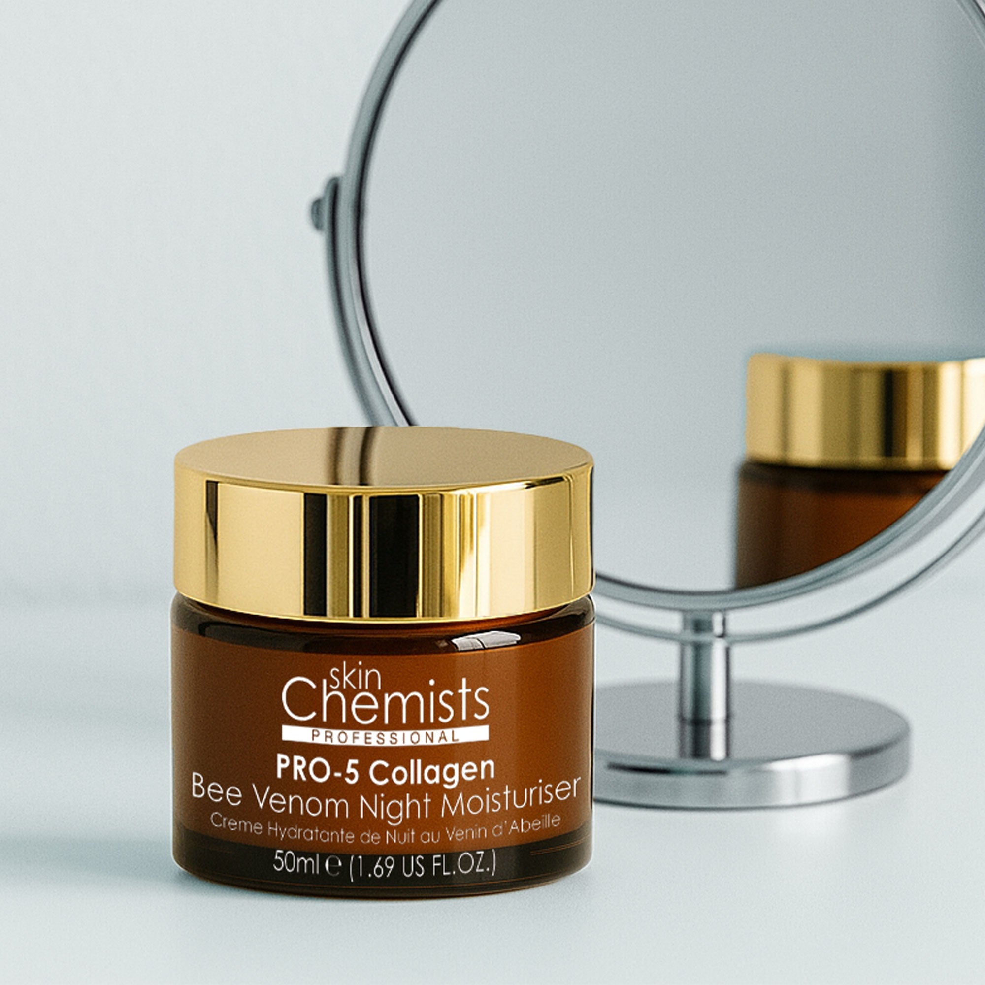 Pro-5 Collagen Bee Venom Night Moisturiser 50ml x 2 Duo Pack