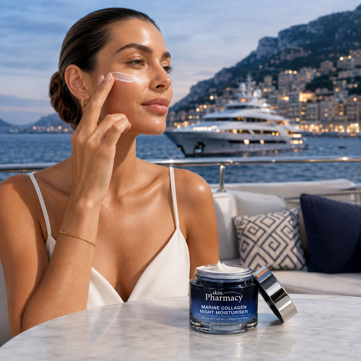 Crema idratante da notte al collagene marino 50ml